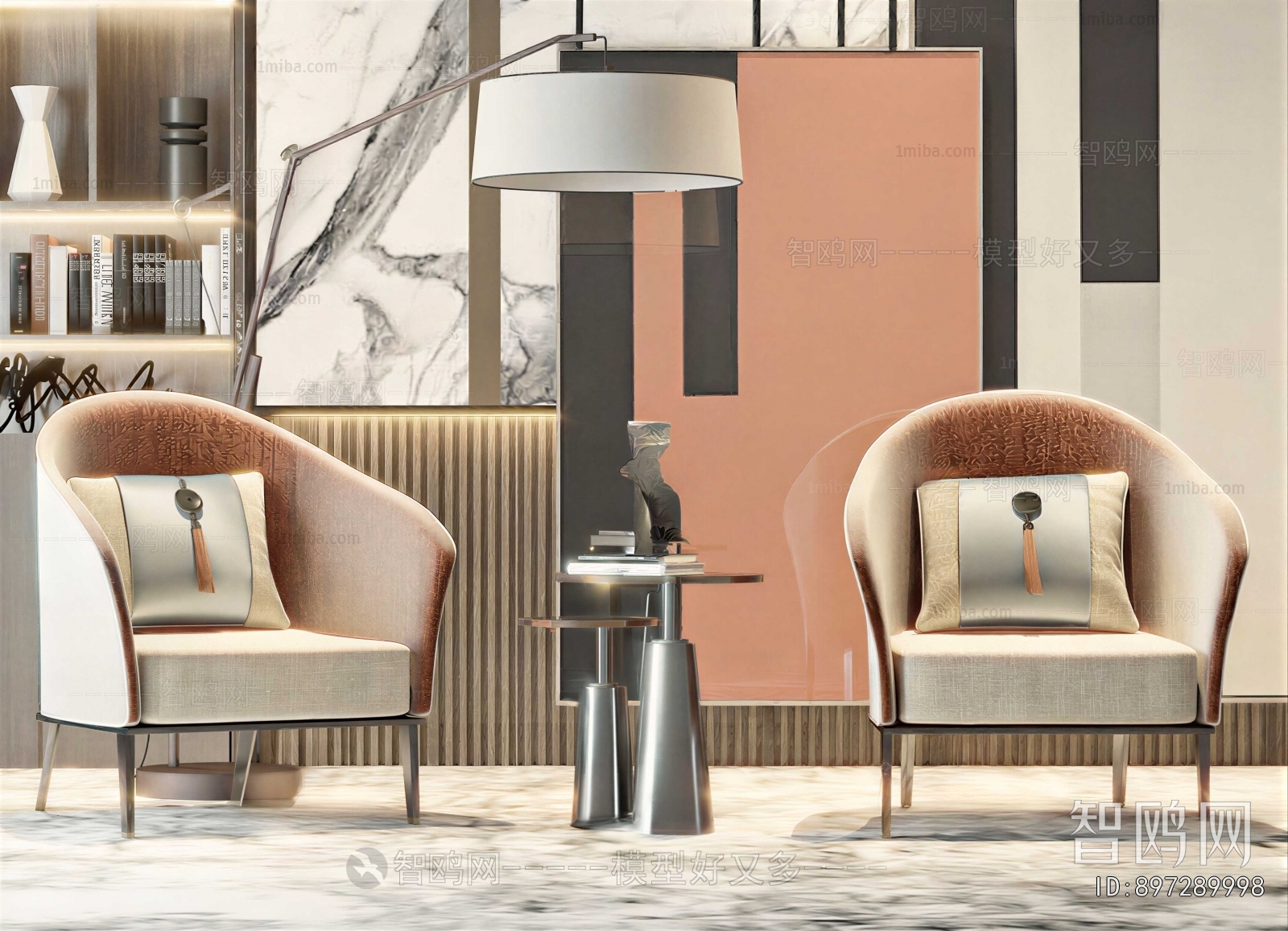 New Chinese Style Lounge Chair