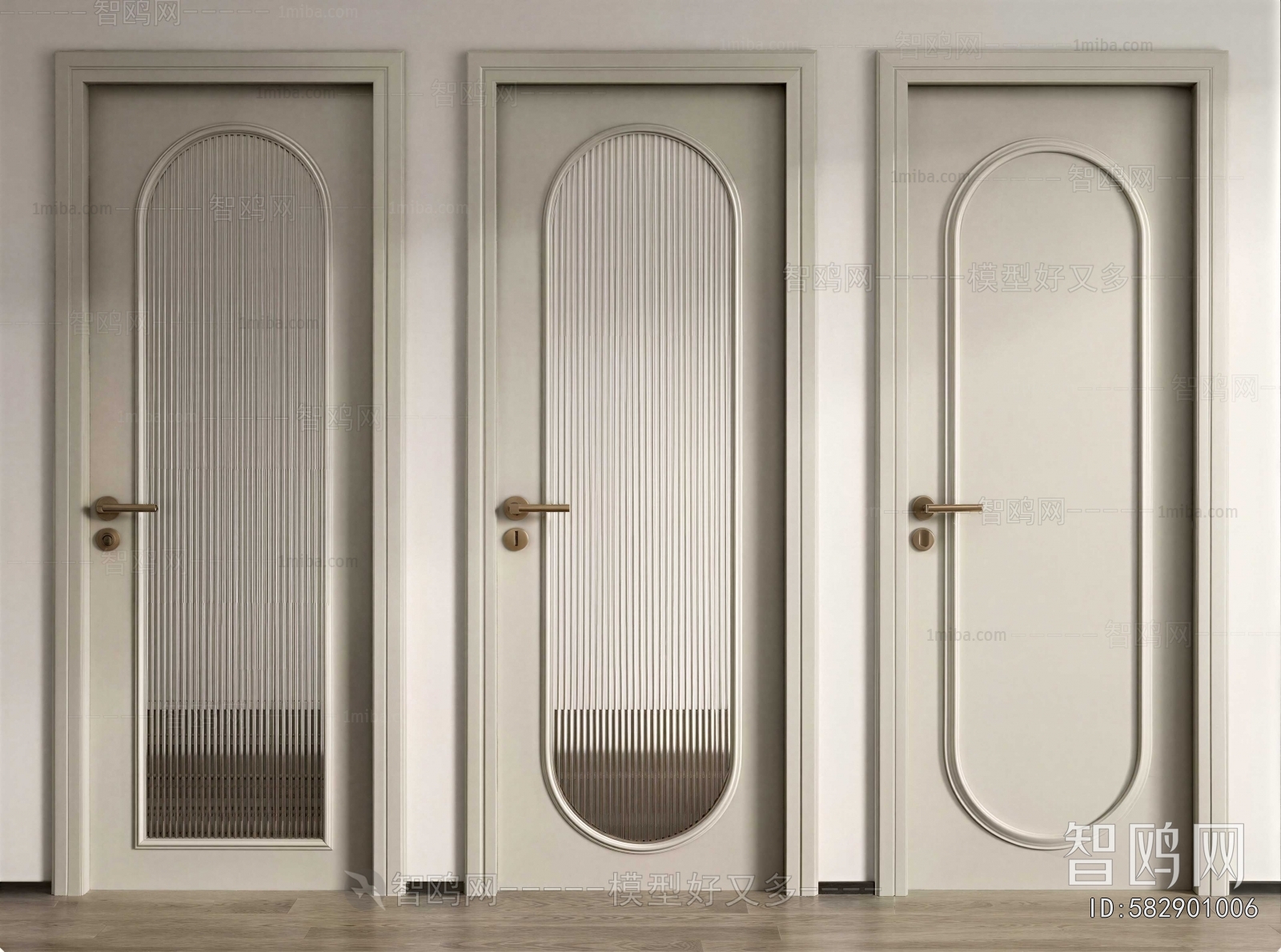 French Style Single Door