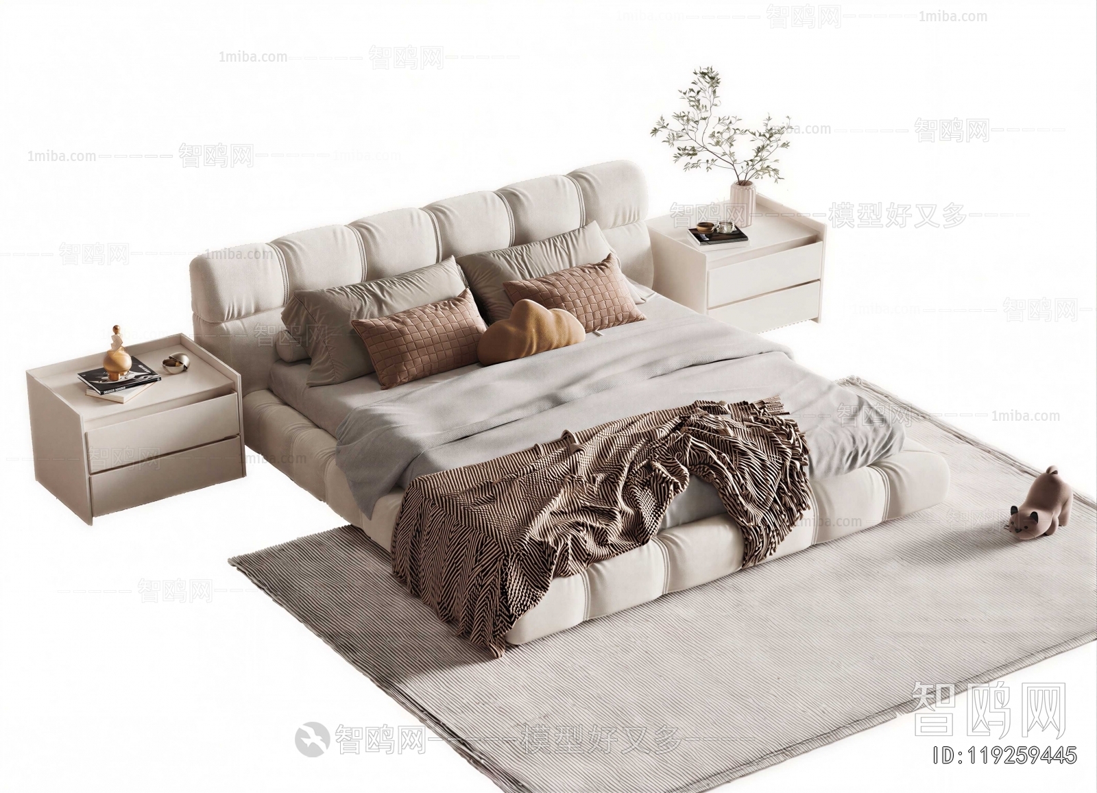 Modern Double Bed