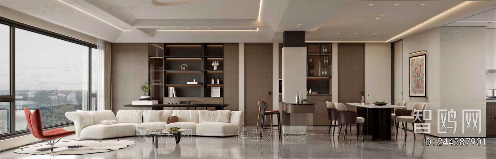 Modern A Living Room