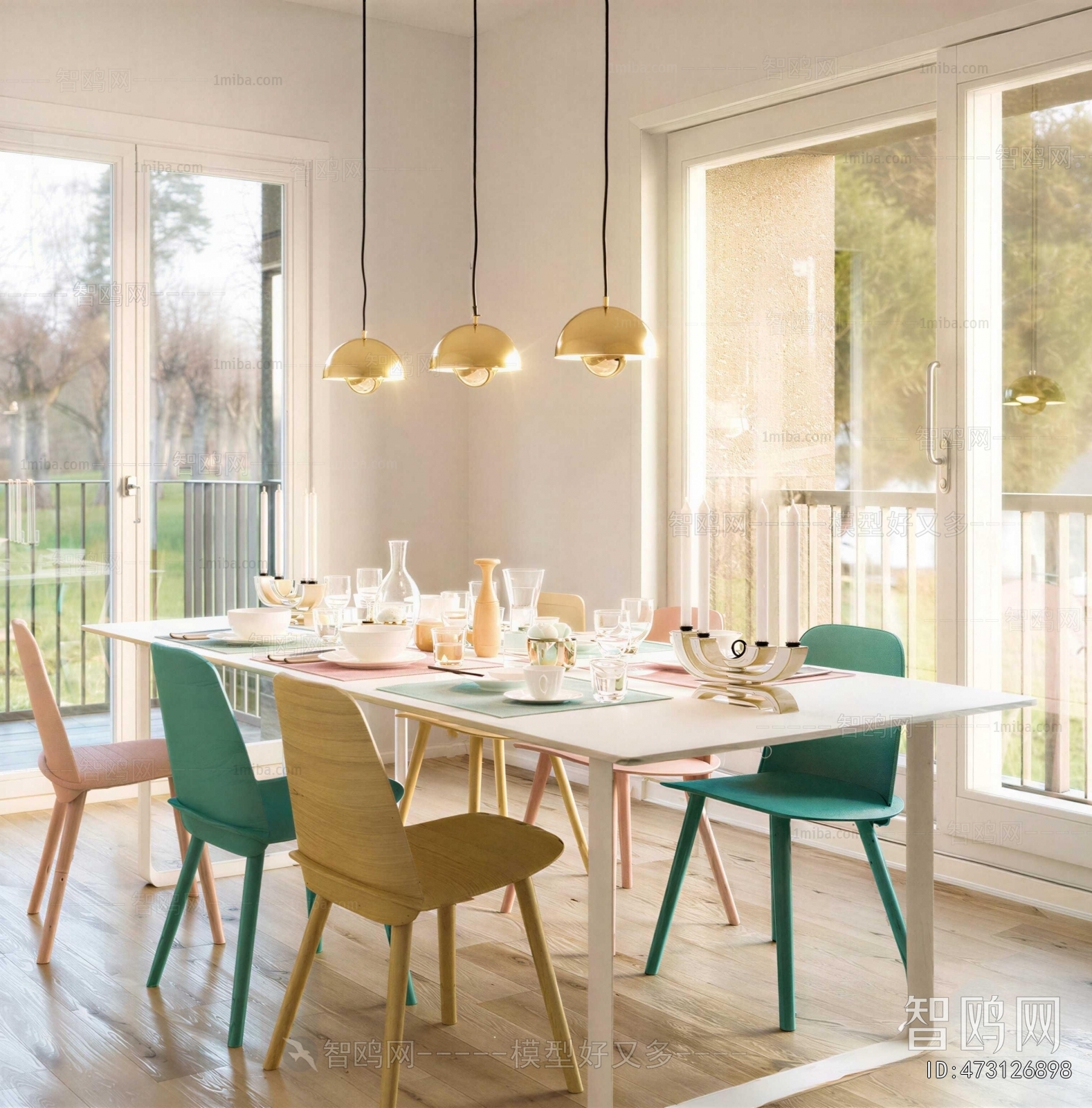 Nordic Style Dining Room