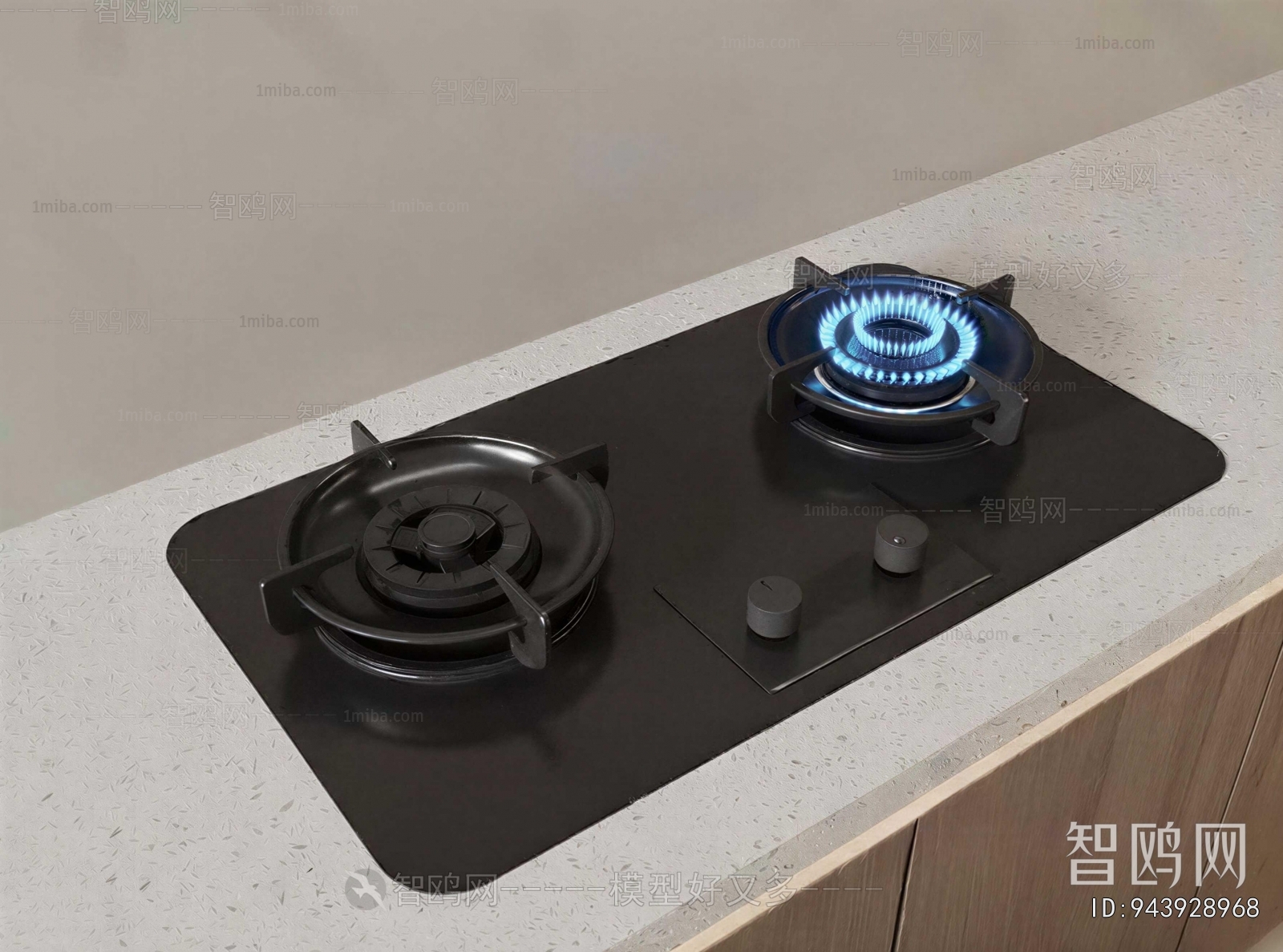 Modern Kitchen Electric Gas Range