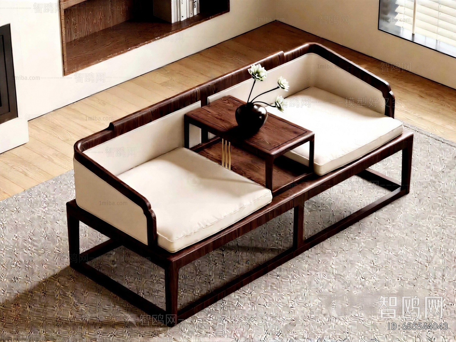 New Chinese Style Arhat Bed