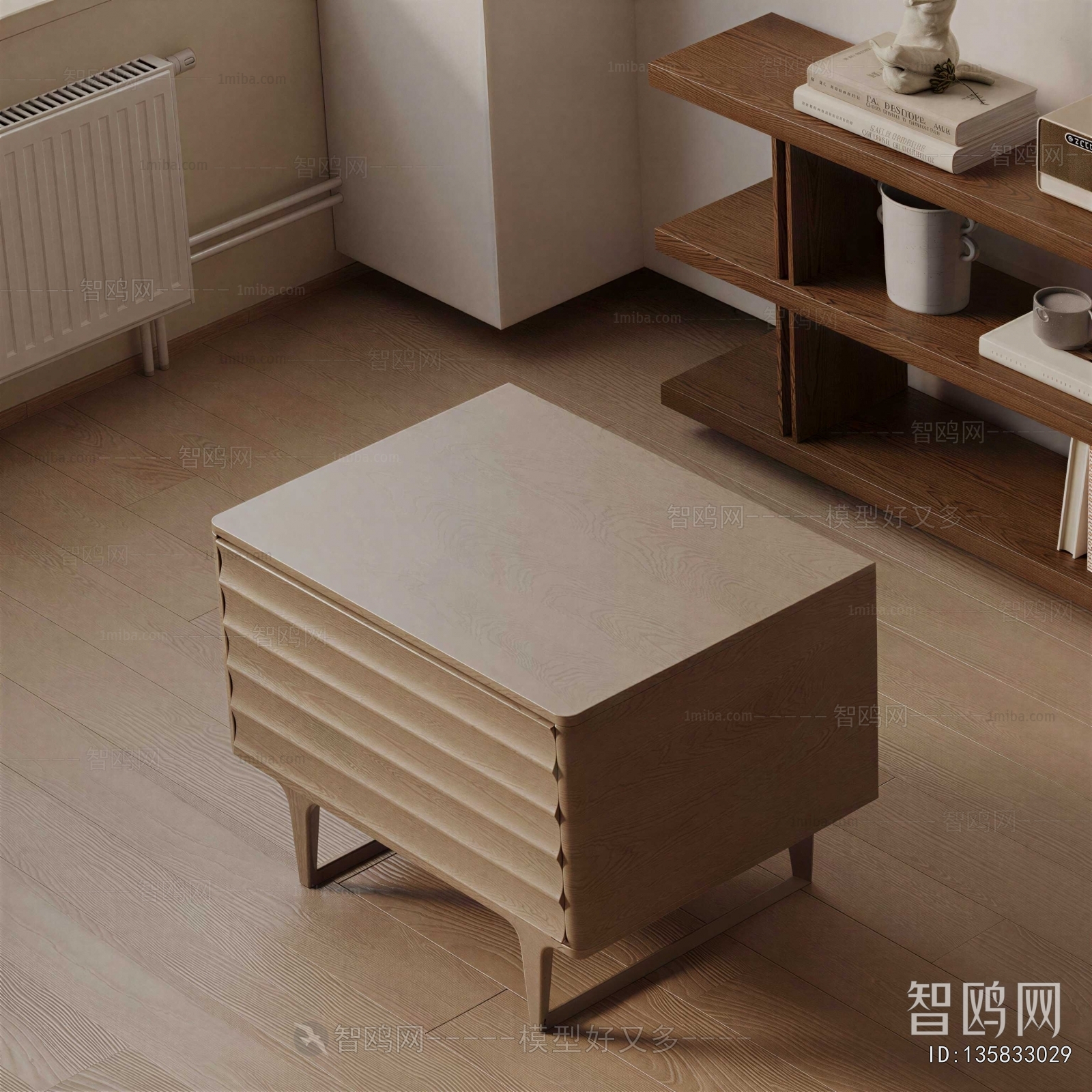 Modern Bedside Cupboard