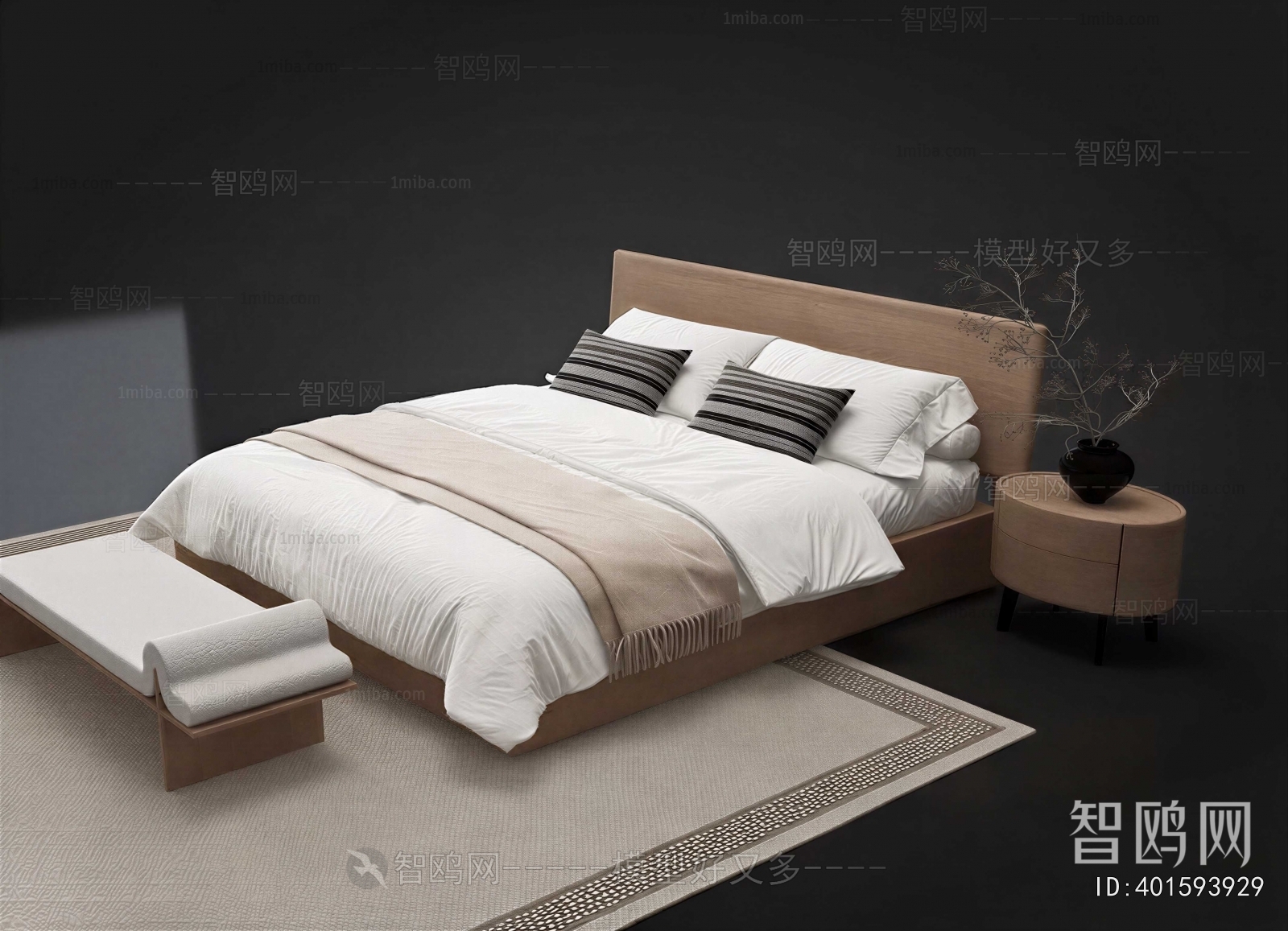 Modern Double Bed