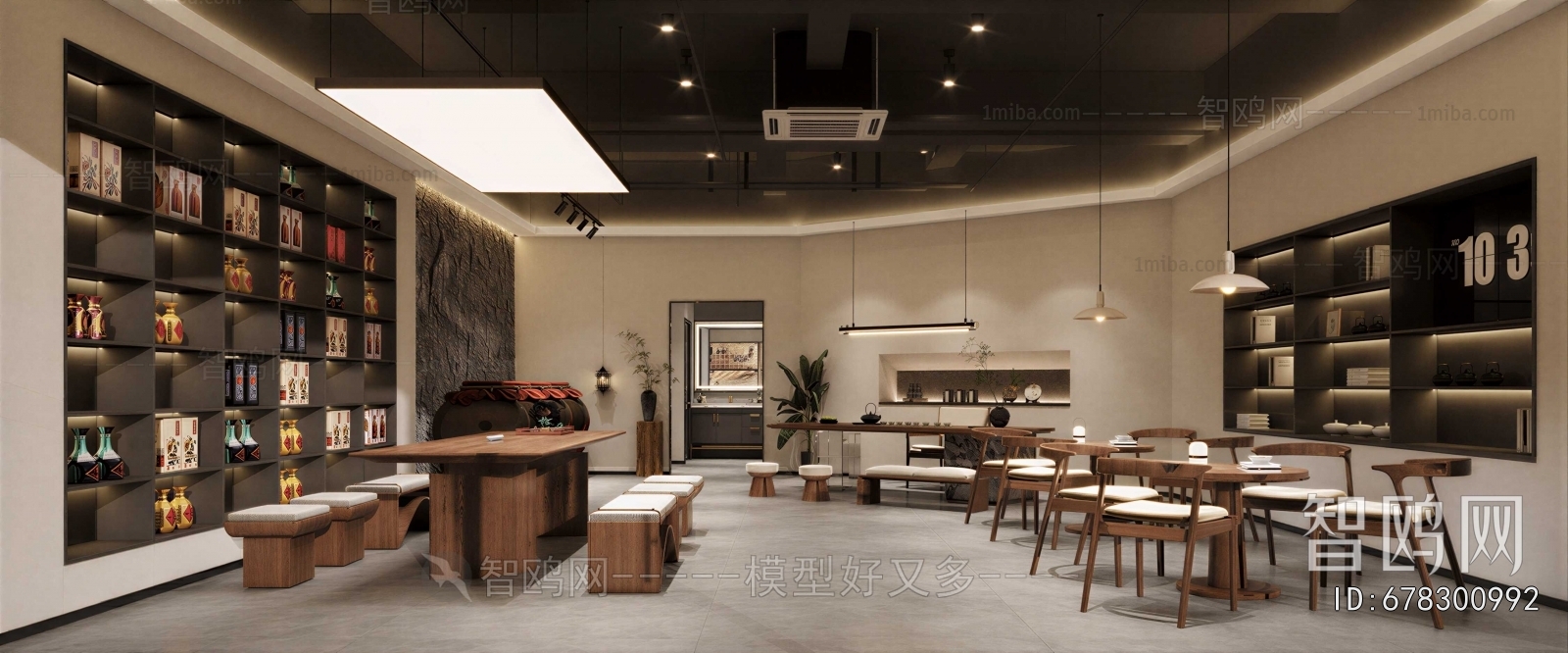 New Chinese Style Teahouse Tea House