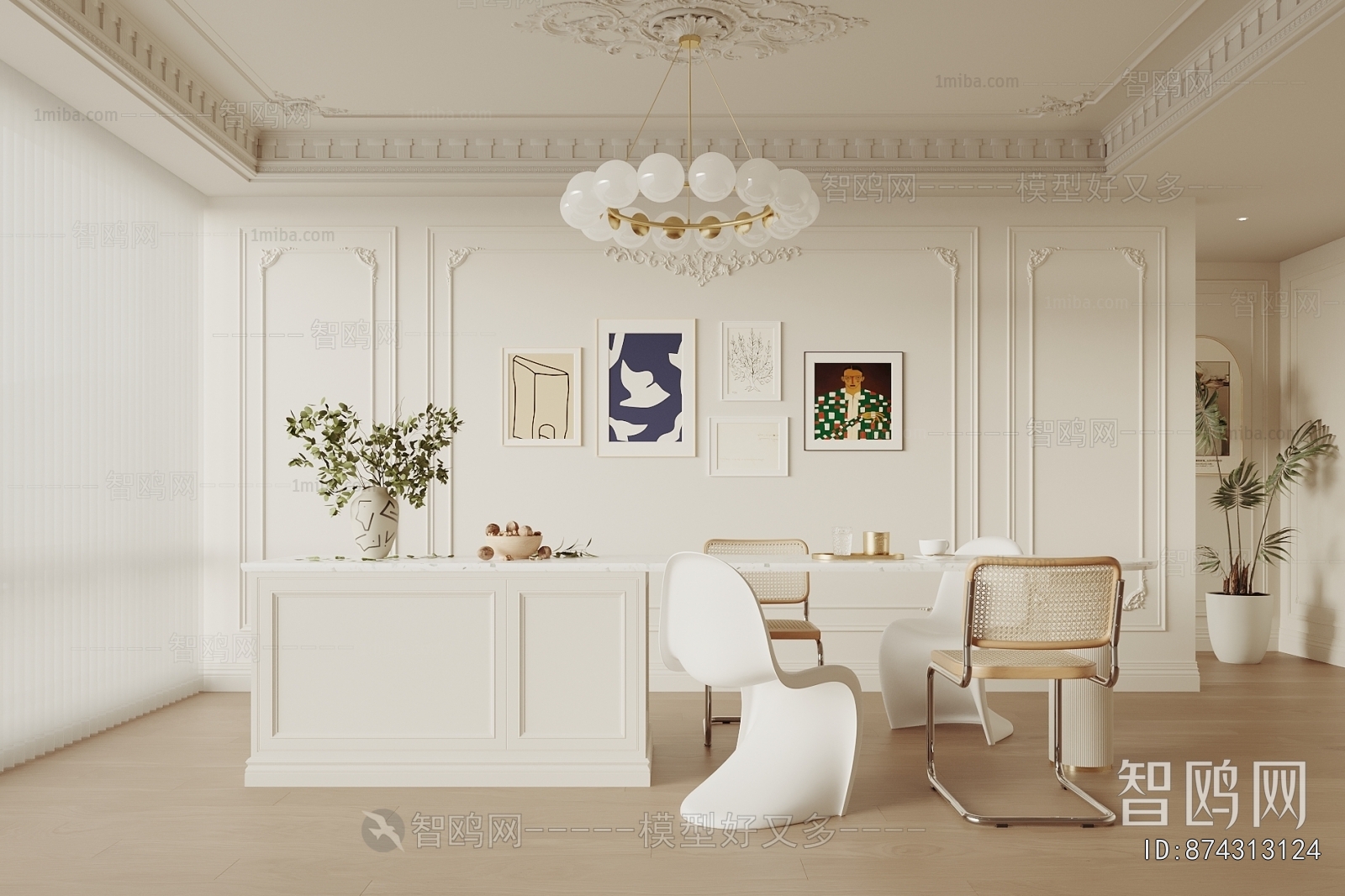 French Style Dining Room