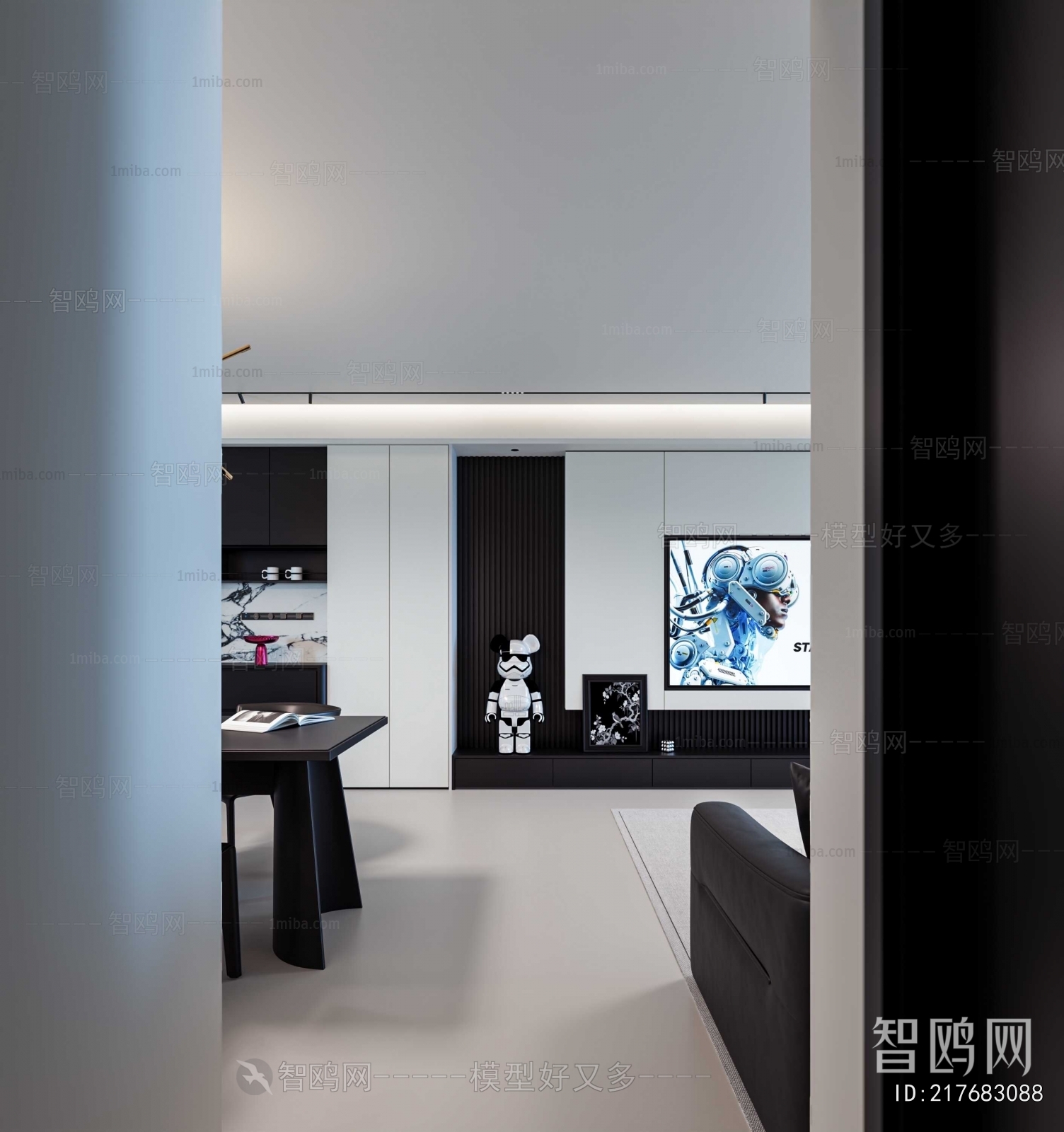 Modern A Living Room