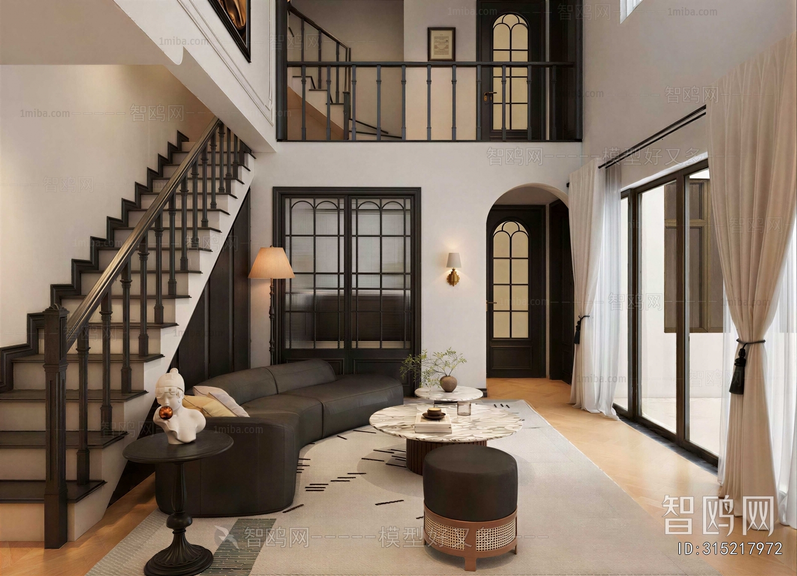 French Style A Living Room