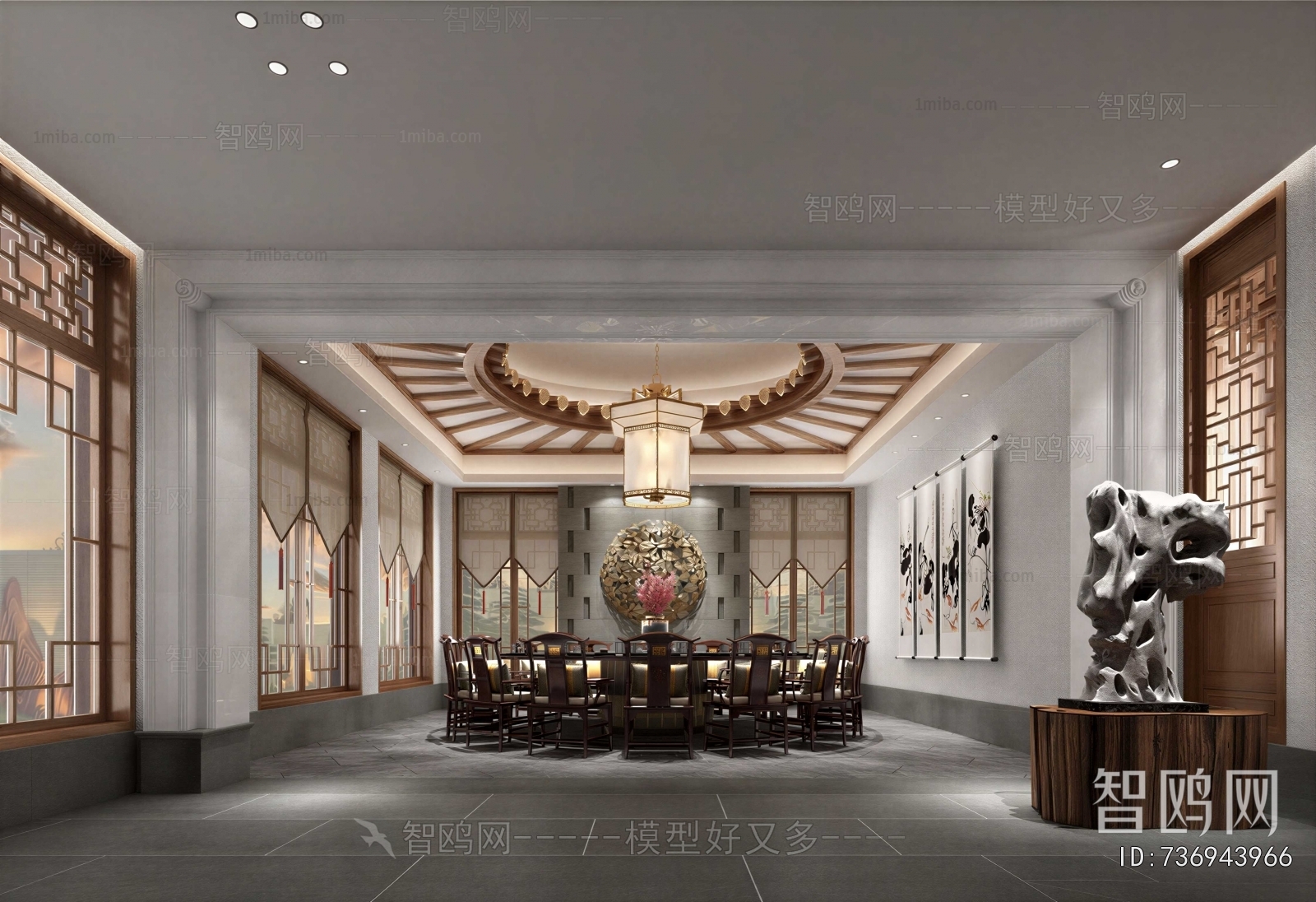 New Chinese Style Restaurant Box