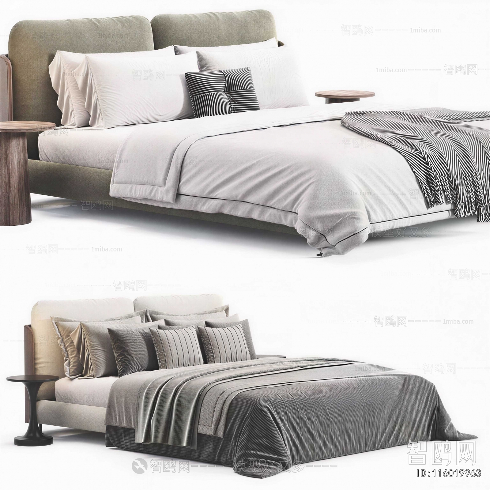 Modern Double Bed