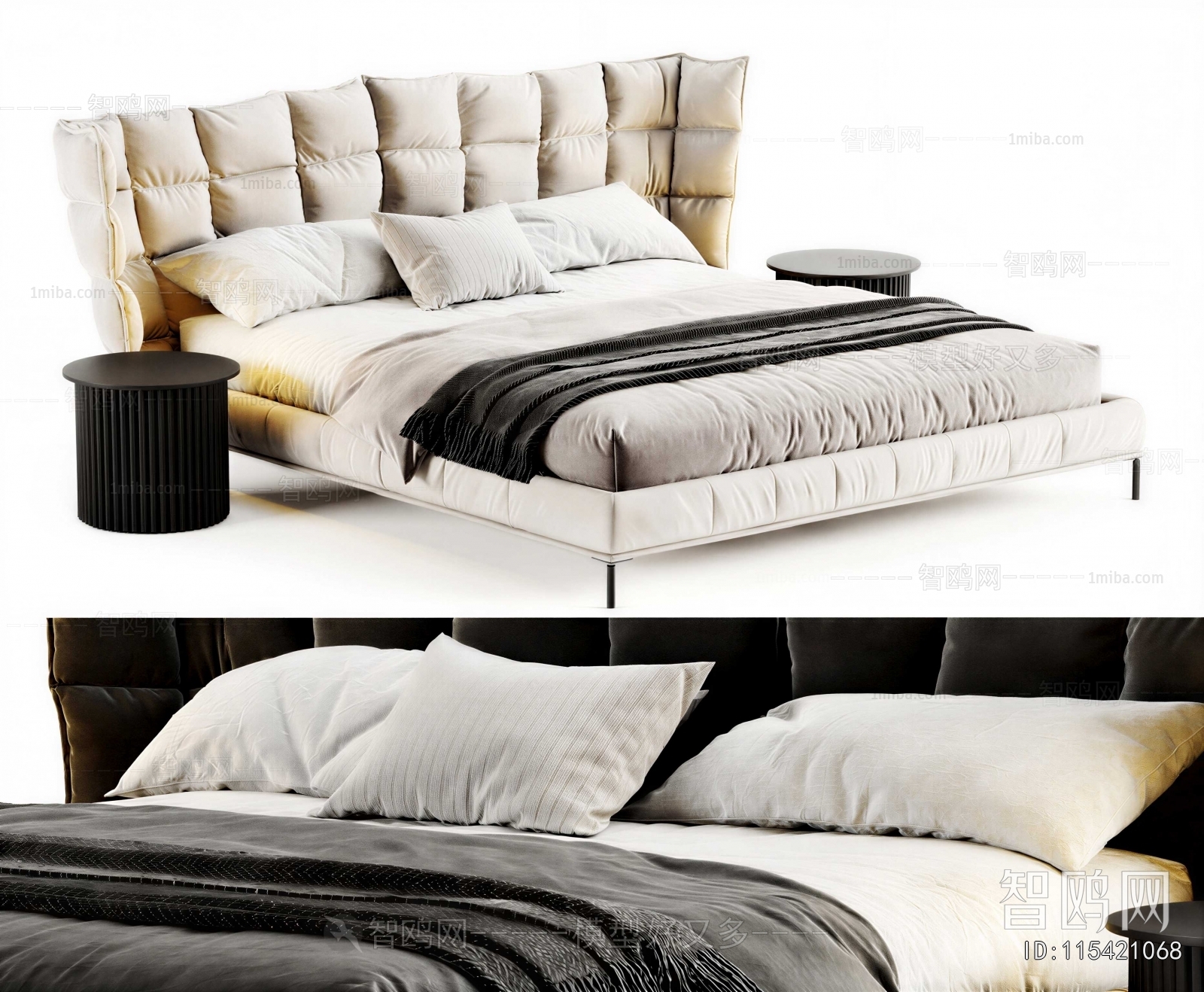 Modern Double Bed