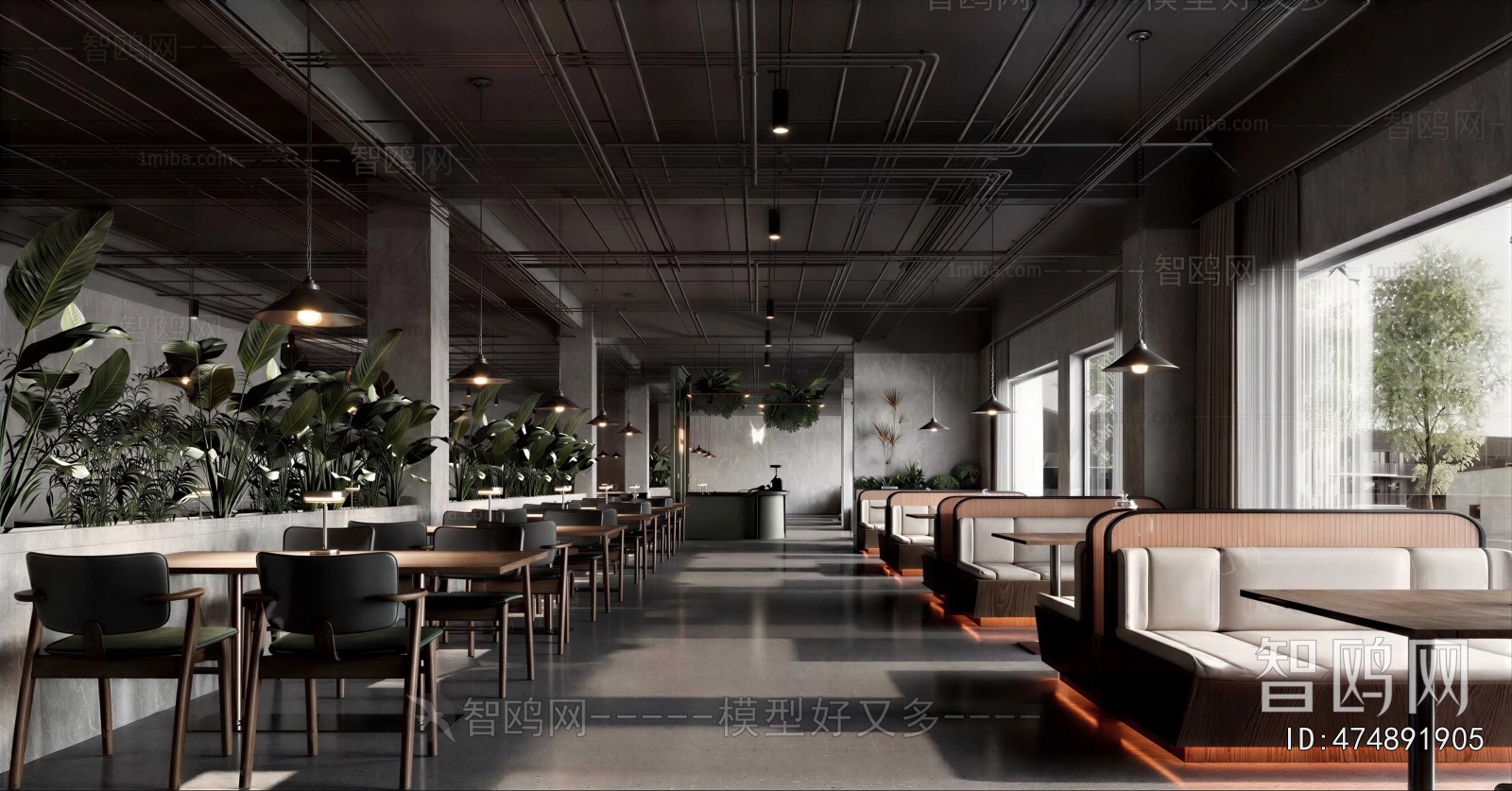 Industrial Style Restaurant