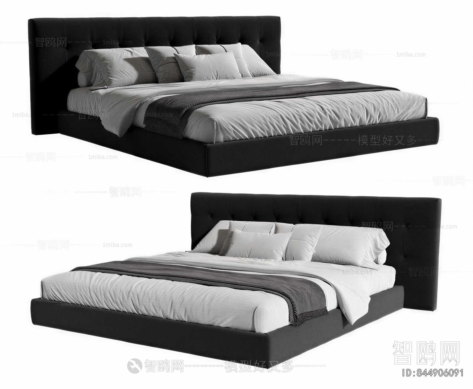 Modern Double Bed