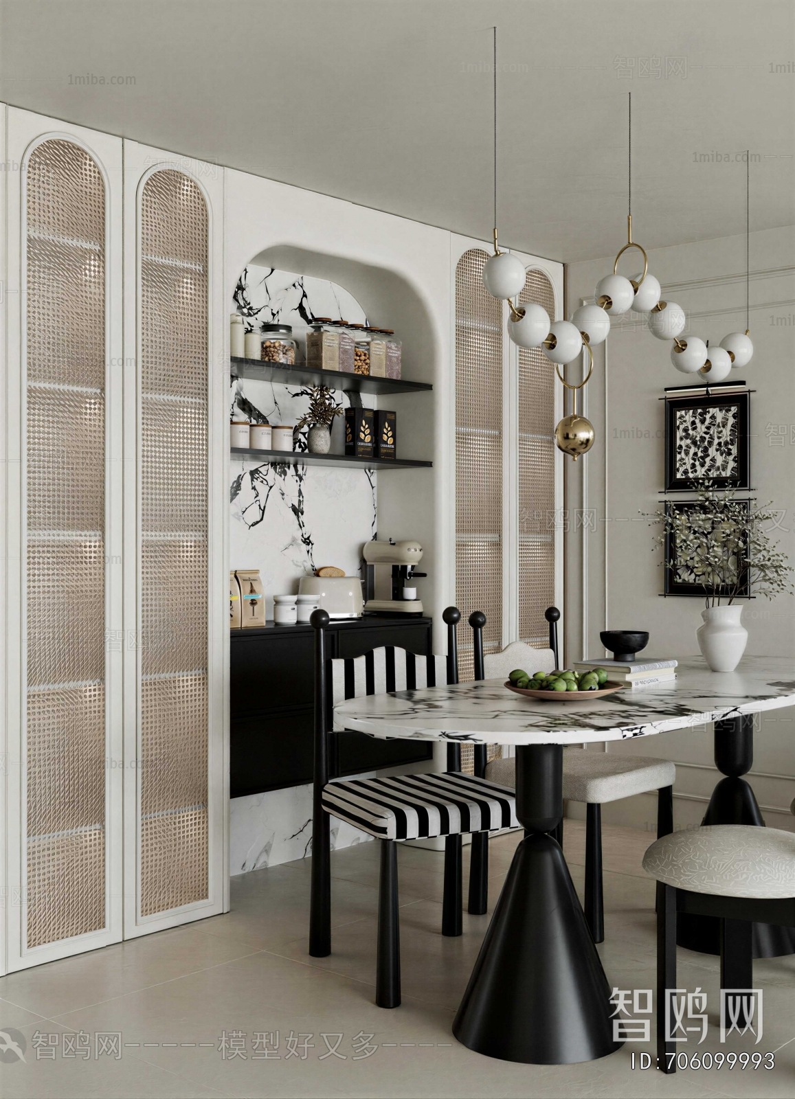 French Style Dining Room