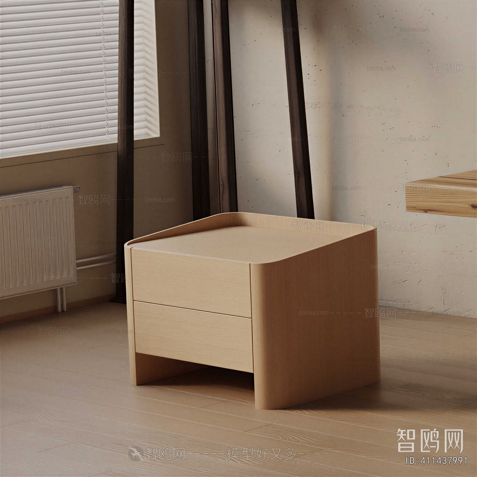 Modern Bedside Cupboard