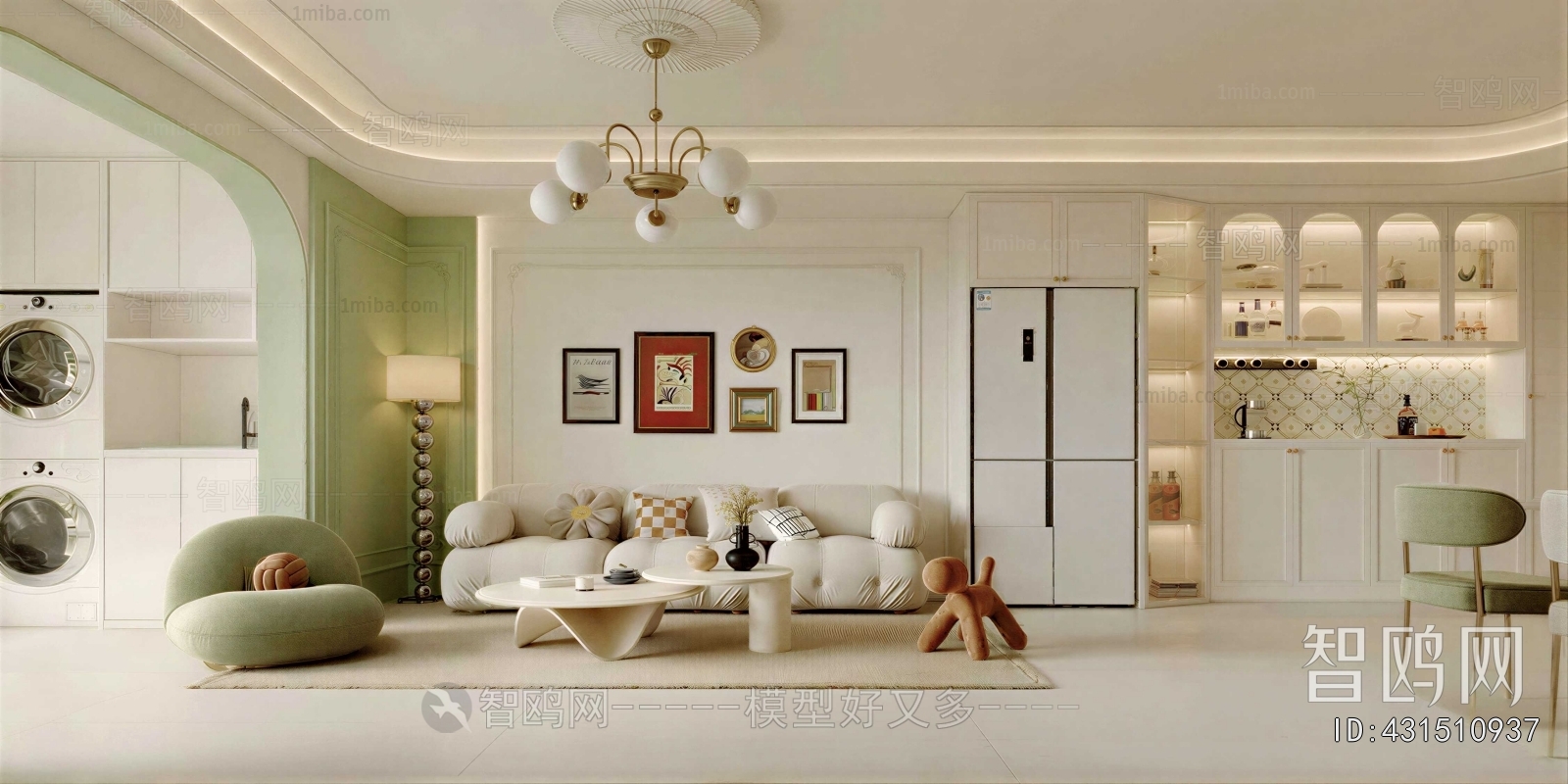 French Style A Living Room