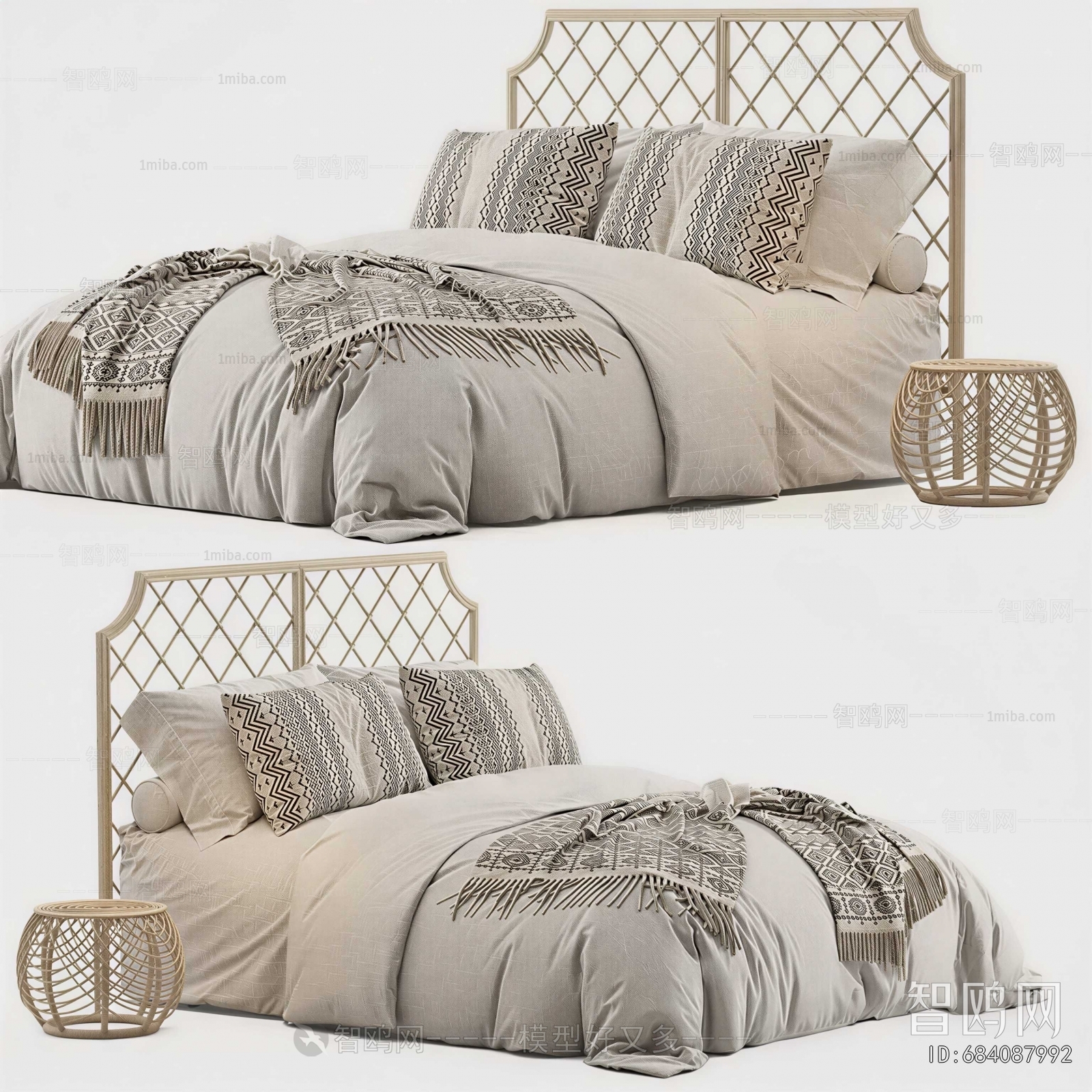Modern Double Bed