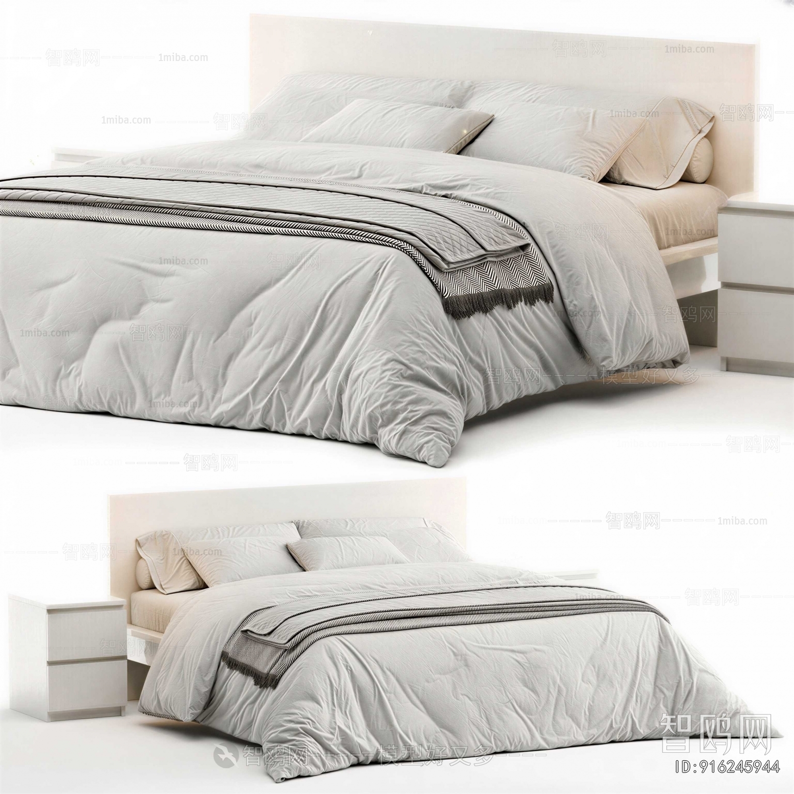 Modern Double Bed