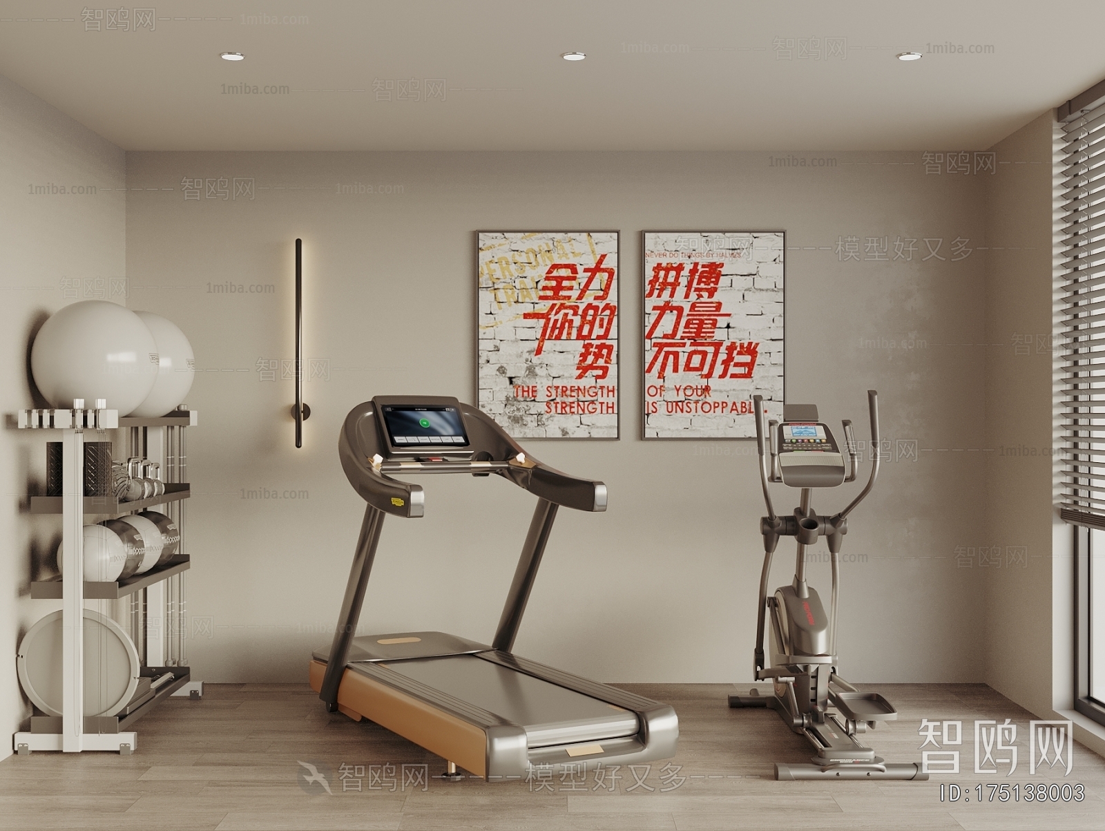 Modern Fitness Equipment