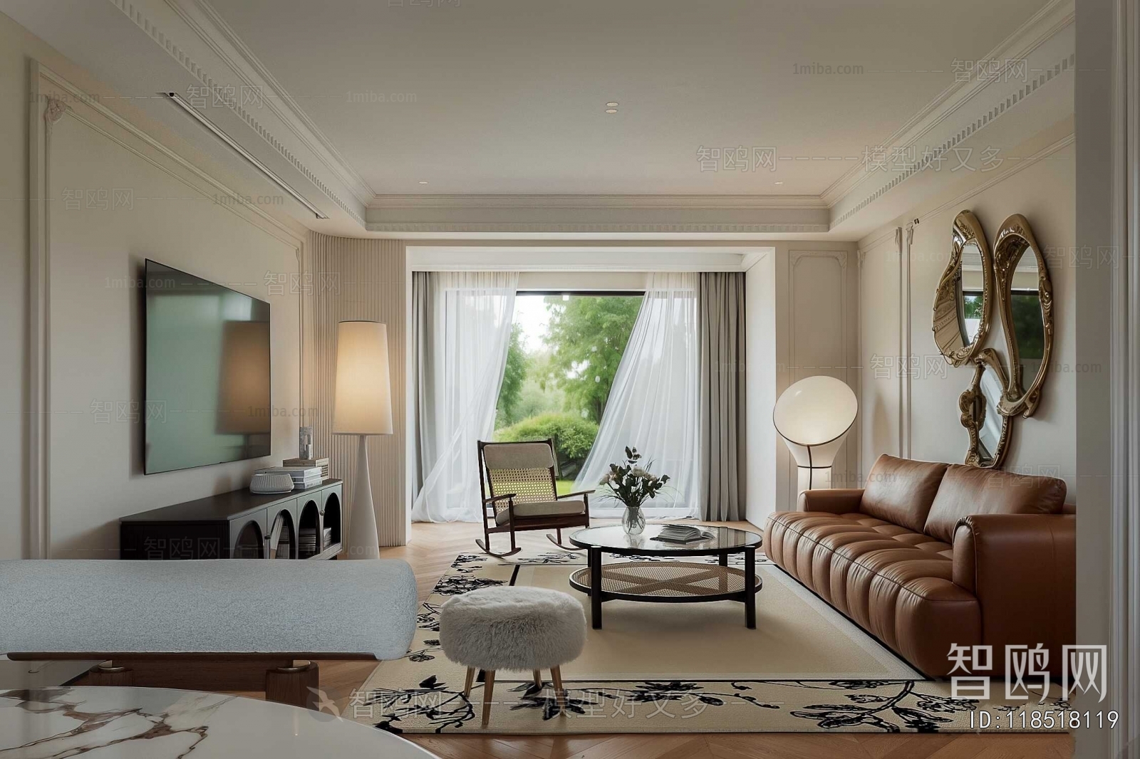 French Style A Living Room