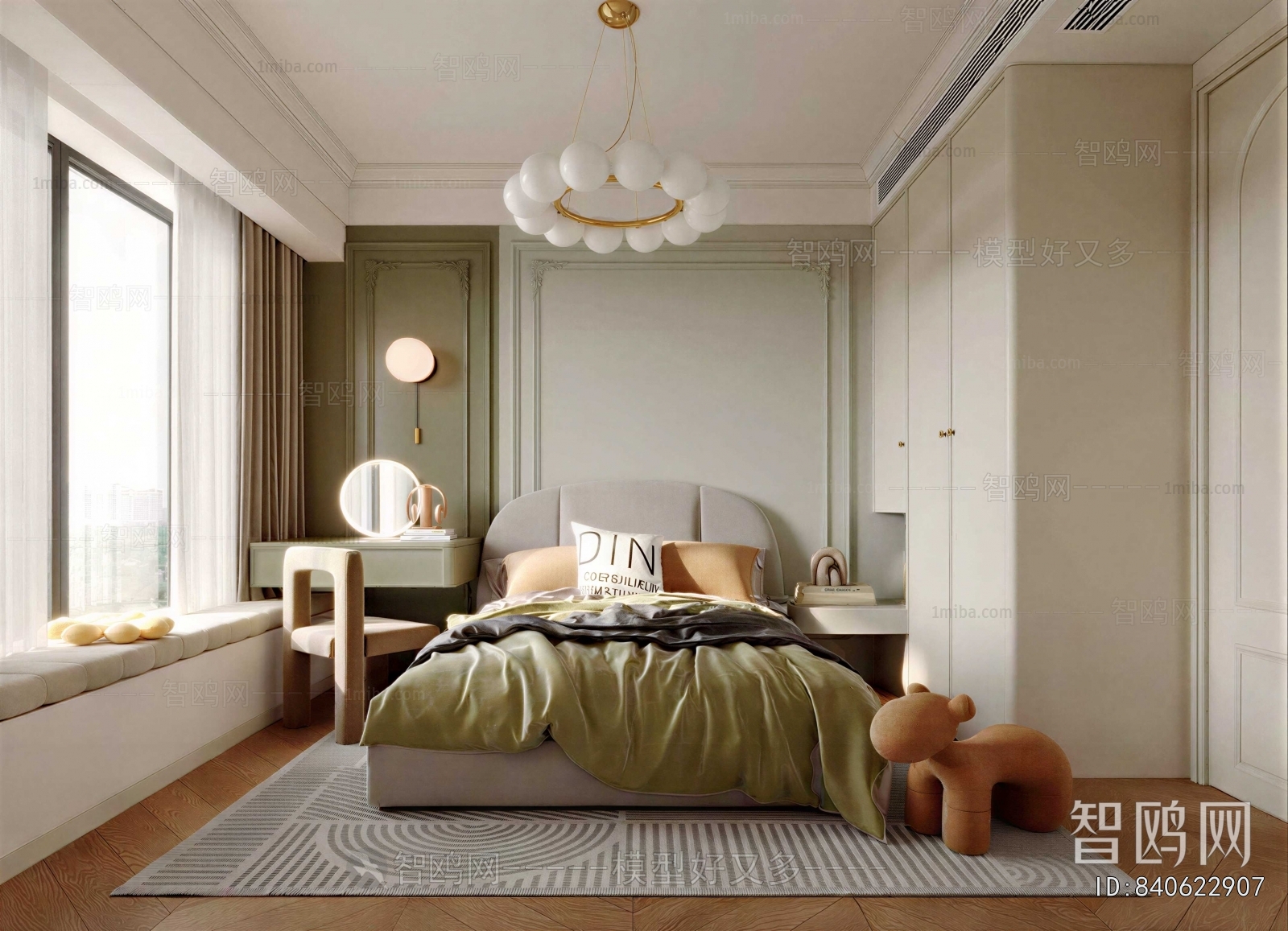 French Style Bedroom