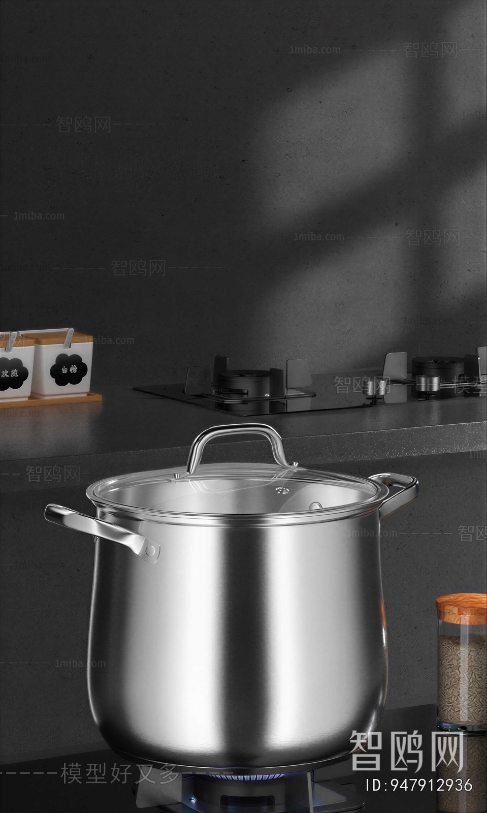 Modern Kitchen Electric Gas Range