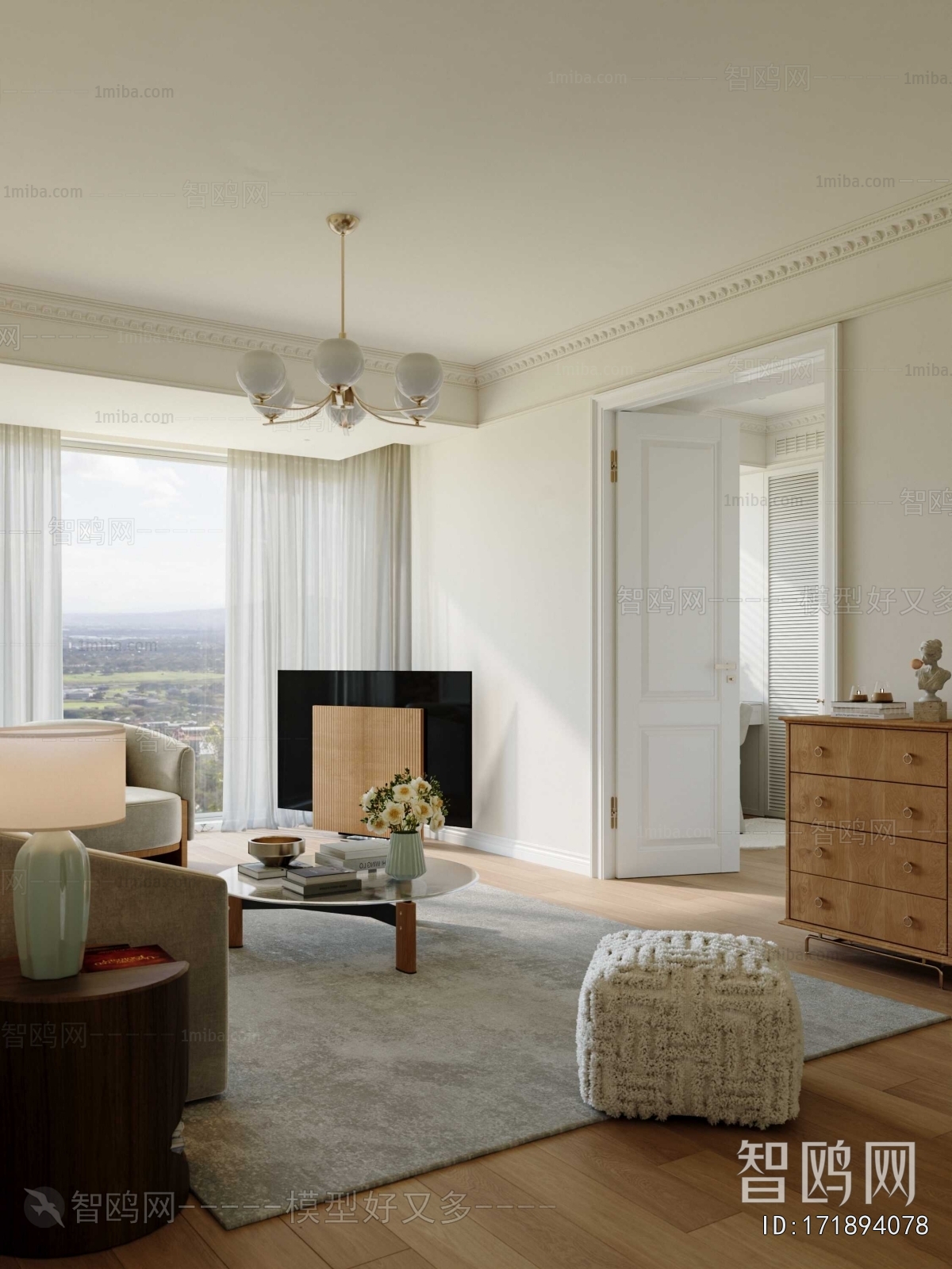 French Style A Living Room