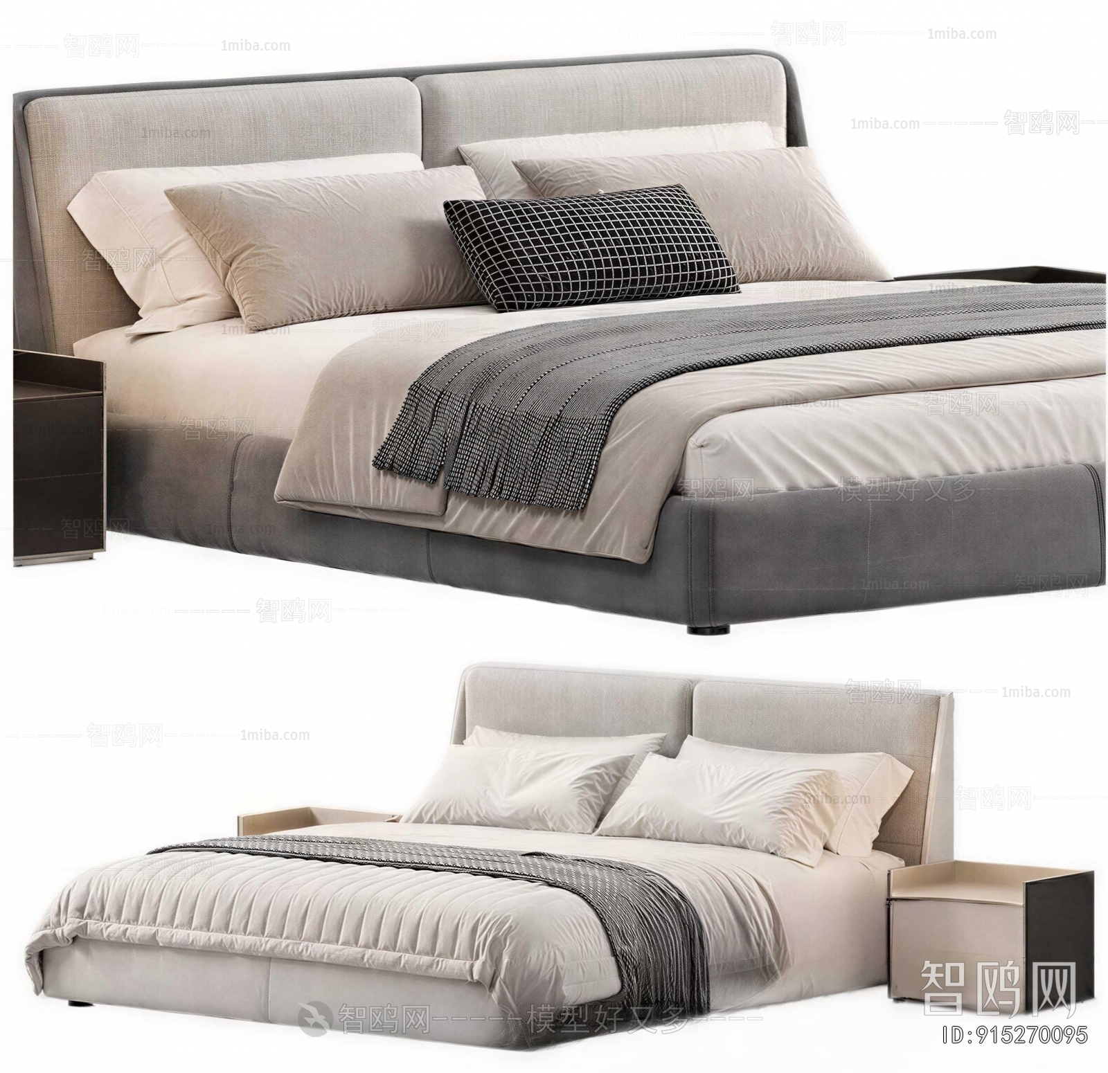 Modern Double Bed