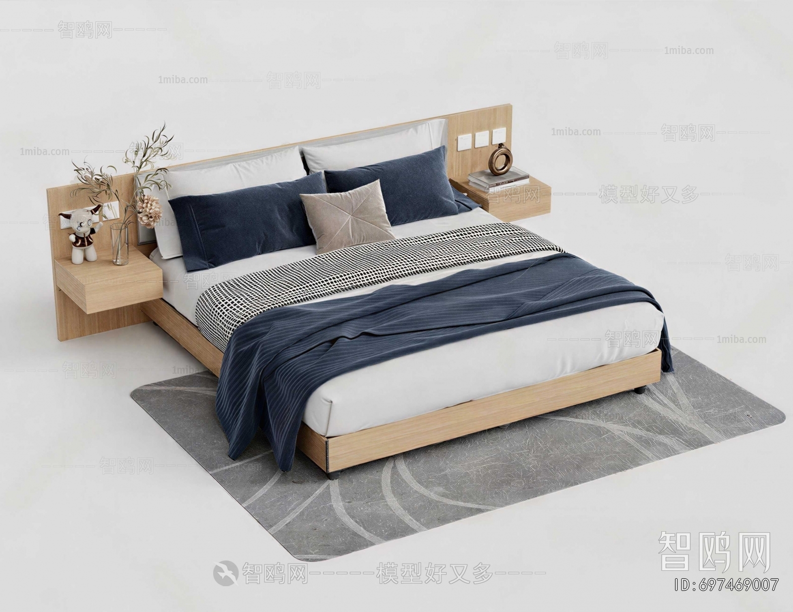 Modern Double Bed