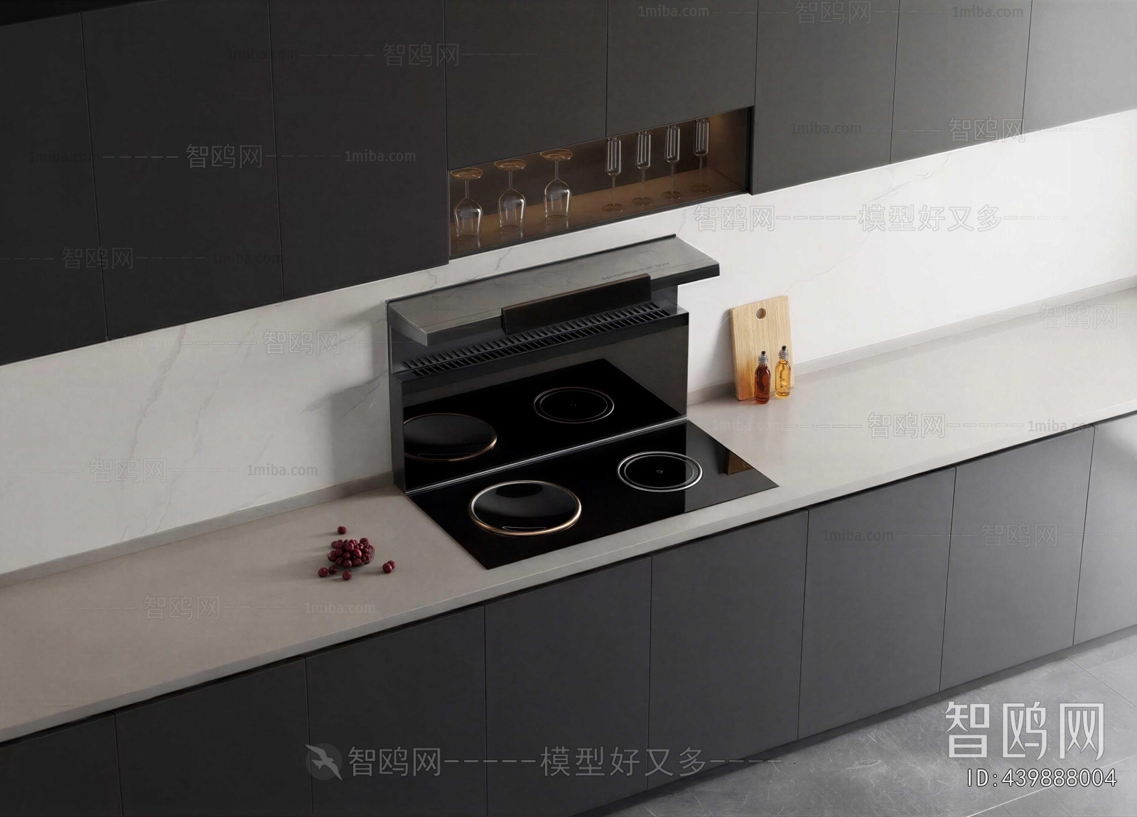 Modern Kitchen Electric Gas Range