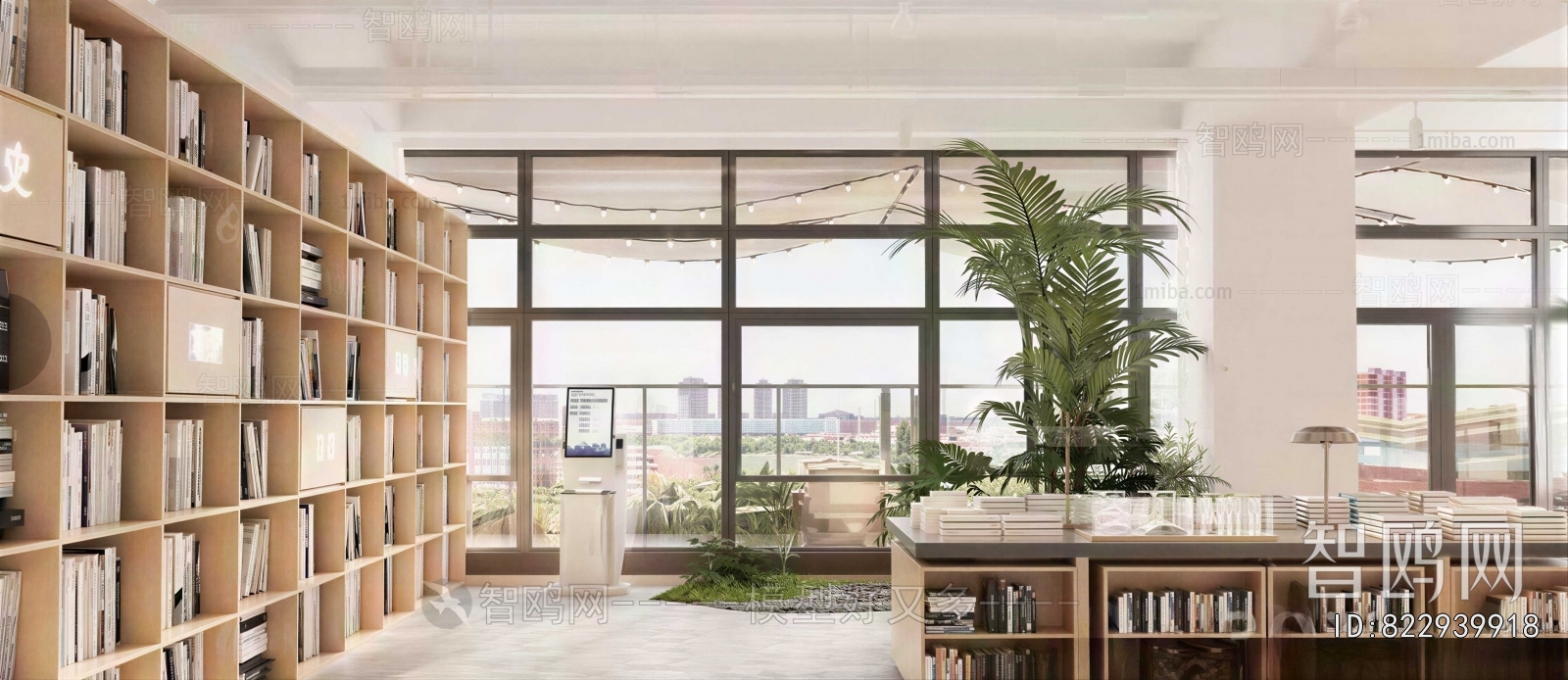 Modern Bookstore Book Bar