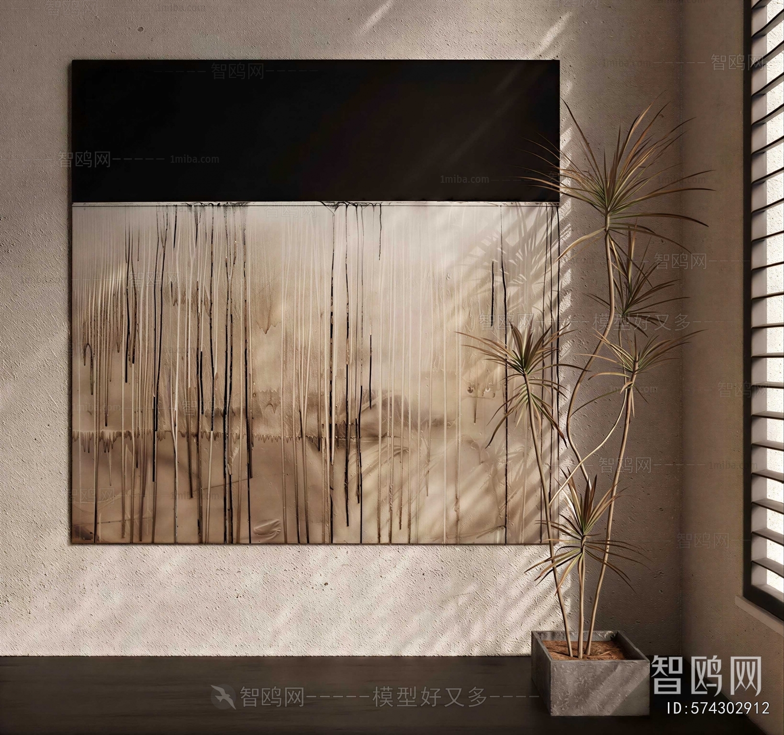 Wabi-sabi Style Painting