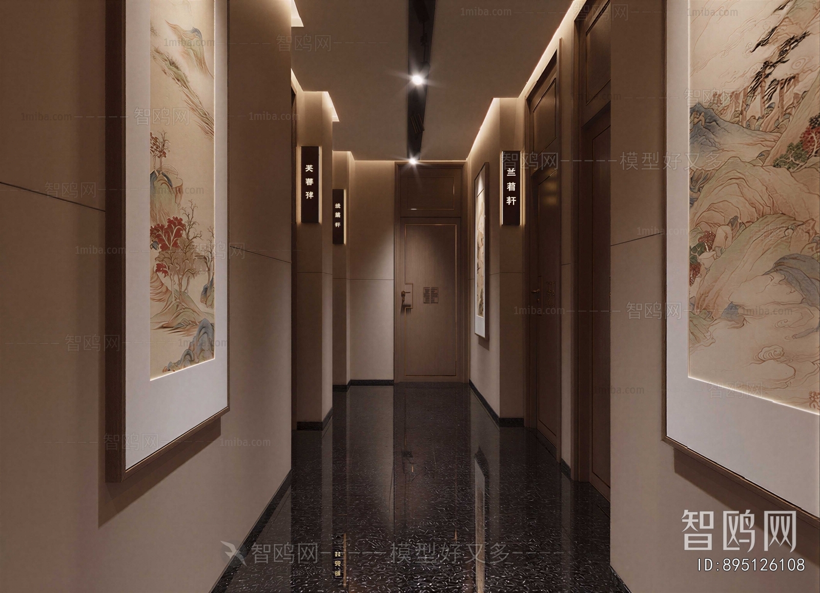 New Chinese Style Corridor