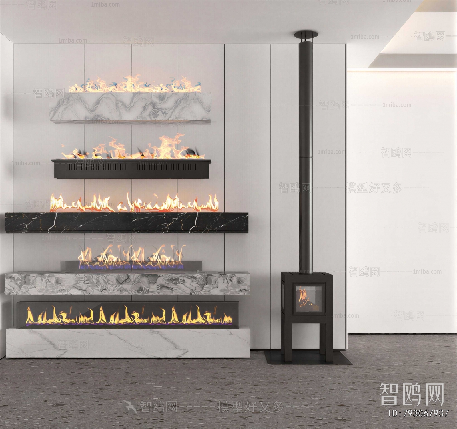Modern Fireplace