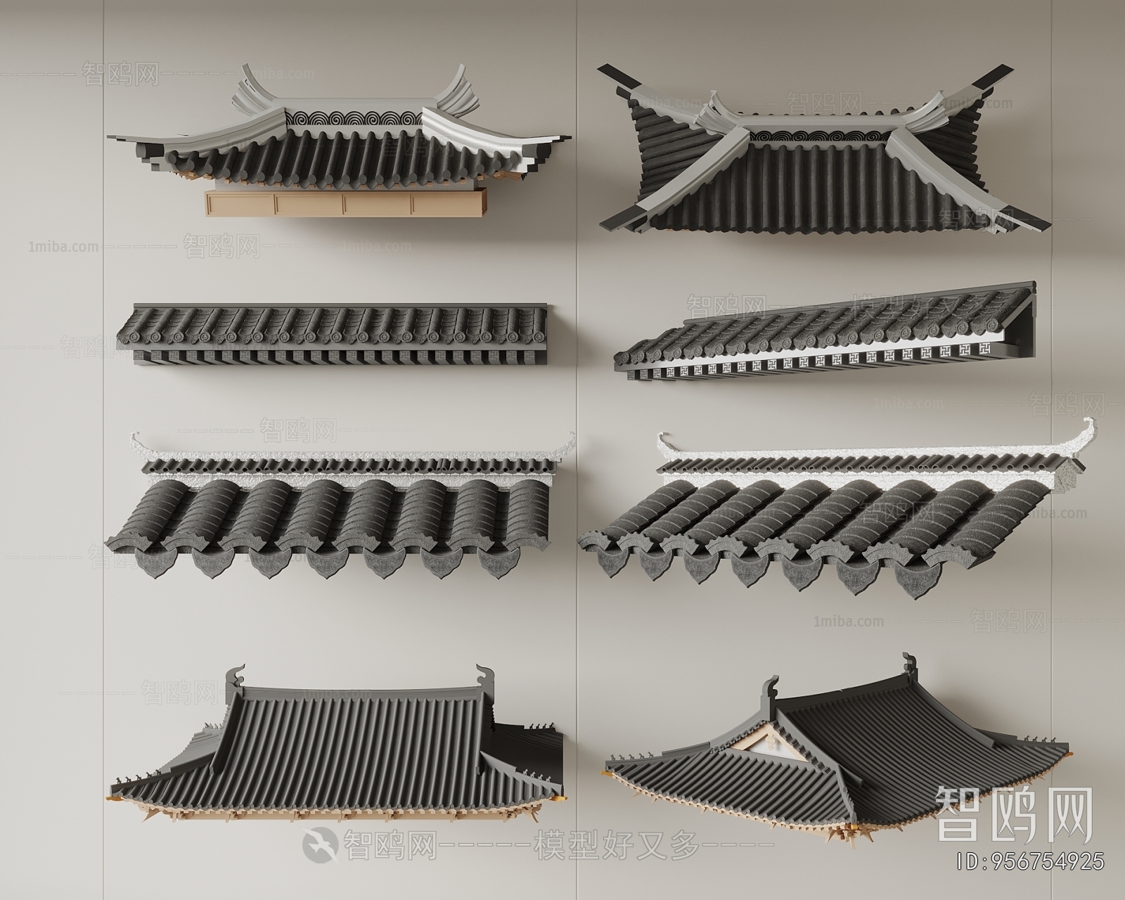 Chinese Style Building Component