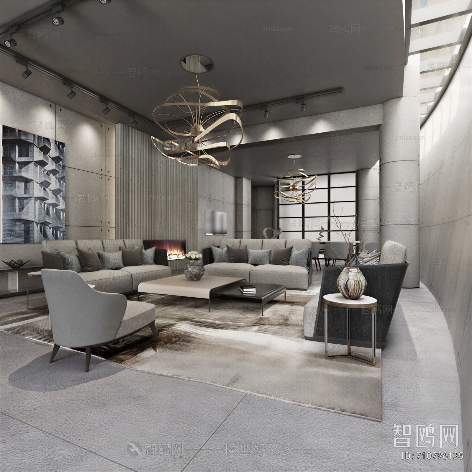 Industrial Style A Living Room