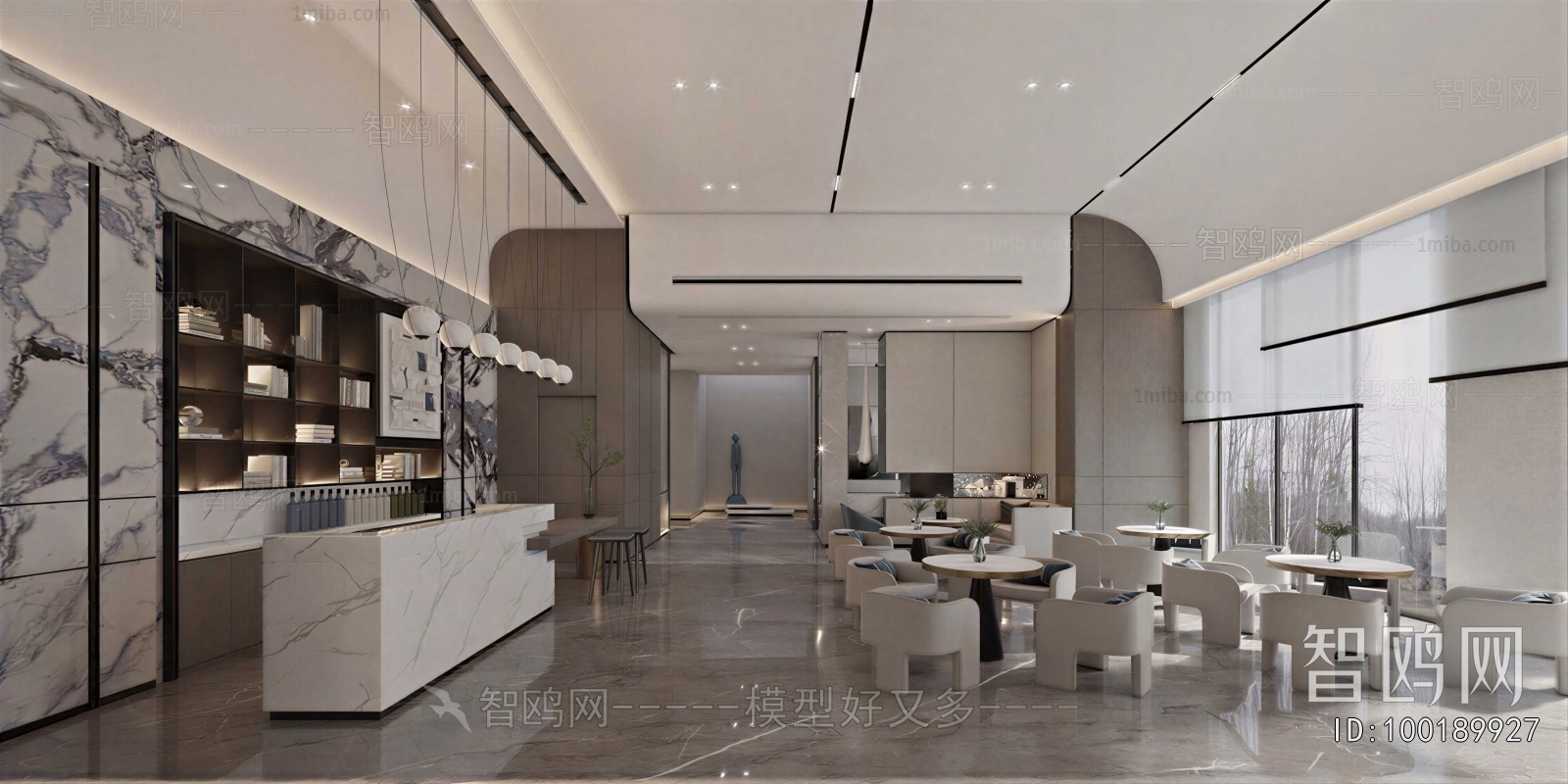 Modern Reception Area