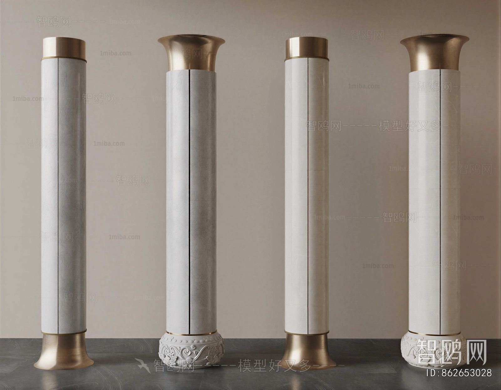 New Chinese Style Column