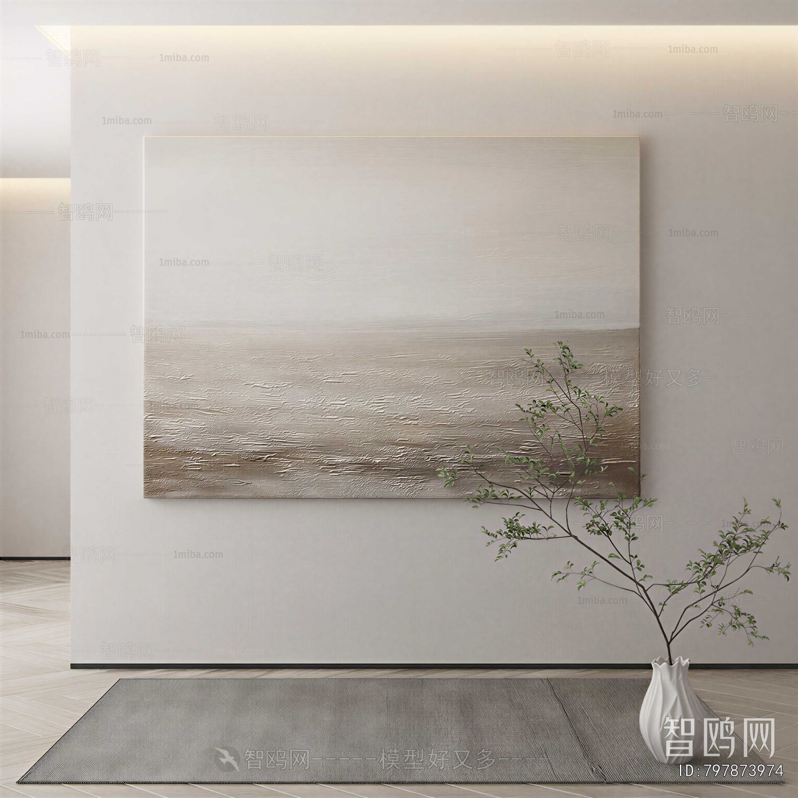 Wabi-sabi Style Painting