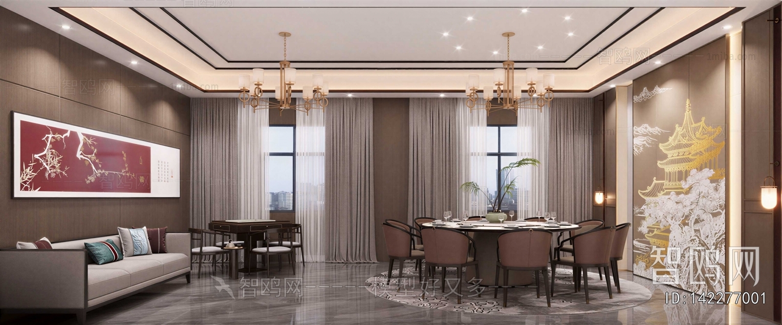 New Chinese Style Restaurant Box