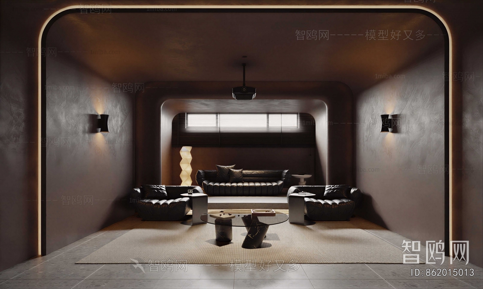 Modern Audiovisual Room