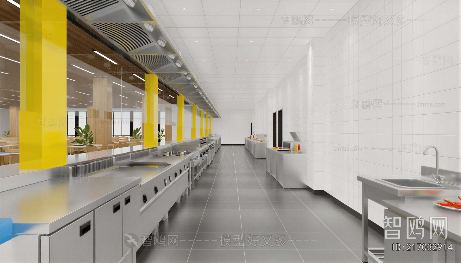 Modern Central Kitchen