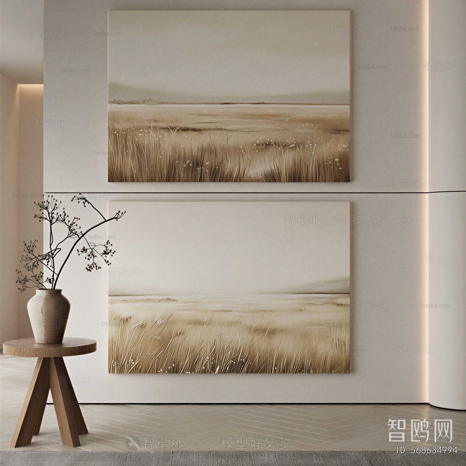 Wabi-sabi Style Painting