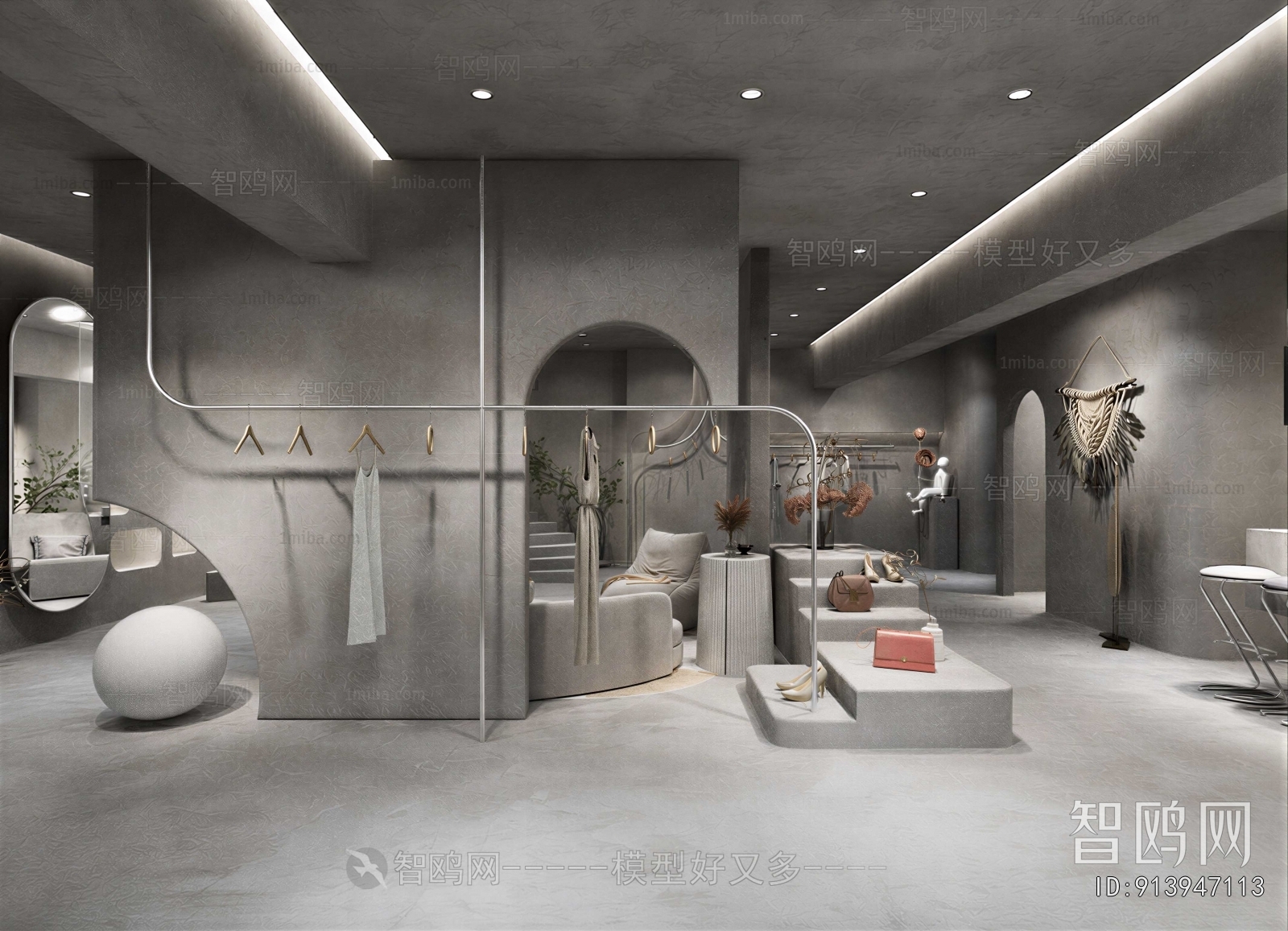 Wabi-sabi Style Clothing Store