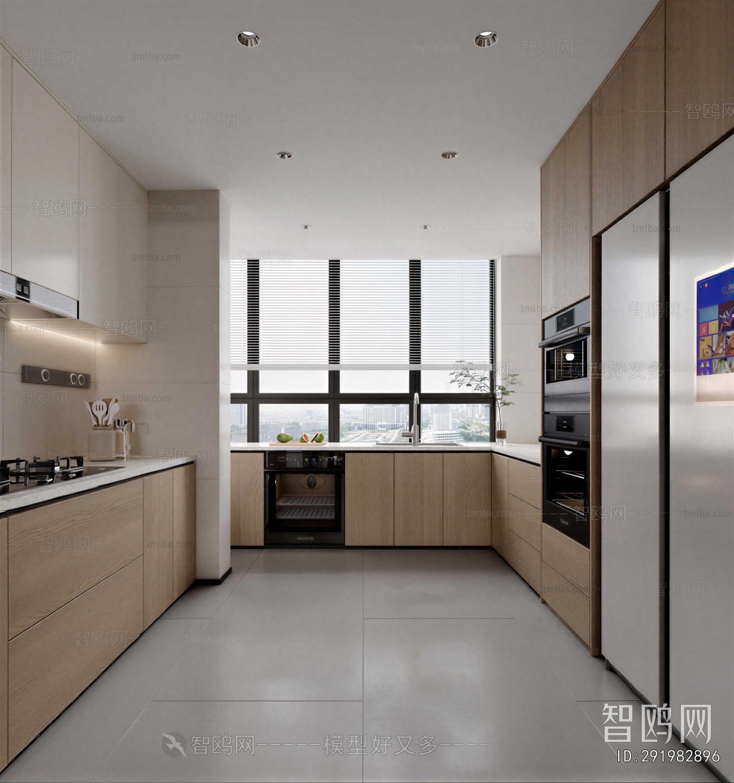 Modern The Kitchen