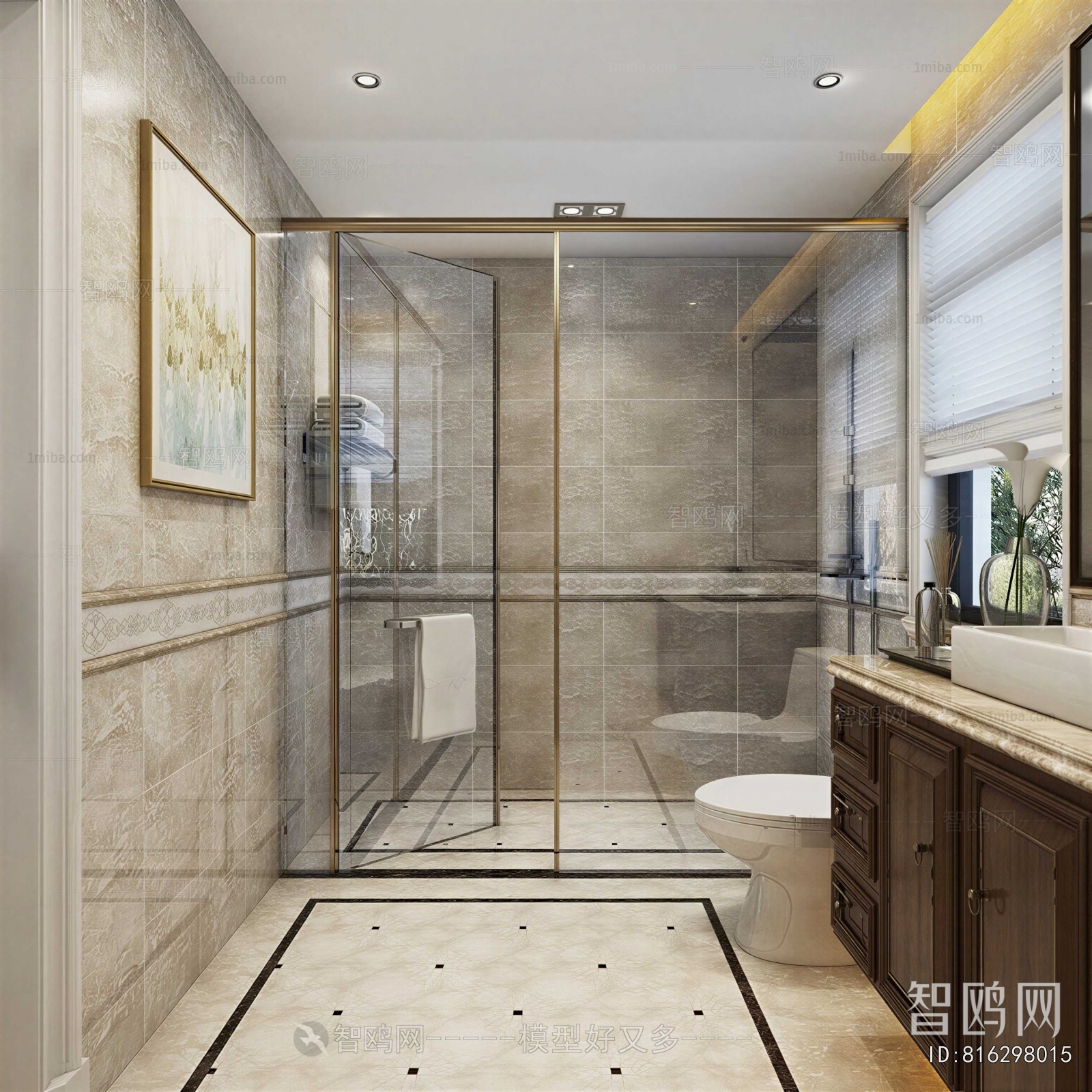 Simple European Style TOILET