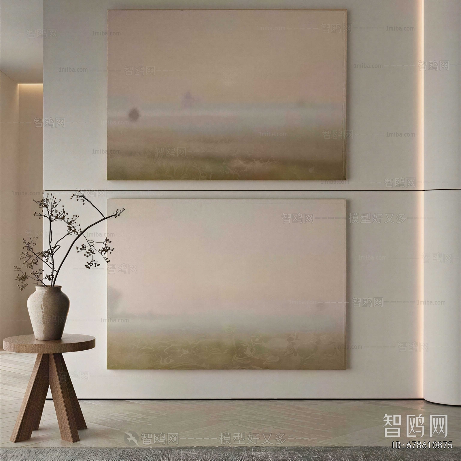 Wabi-sabi Style Painting