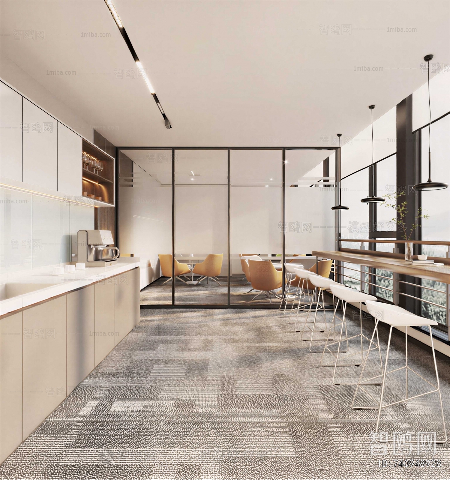 Modern Office Tea Room