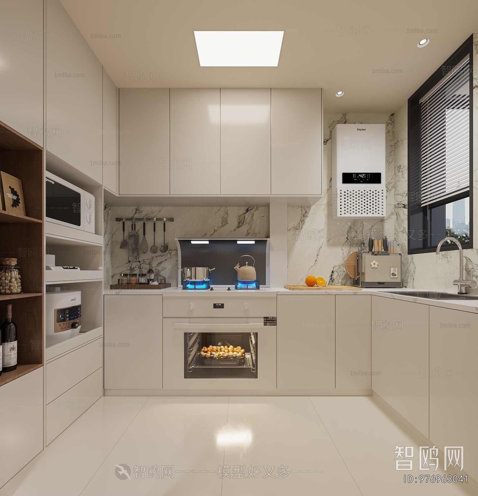 Modern The Kitchen